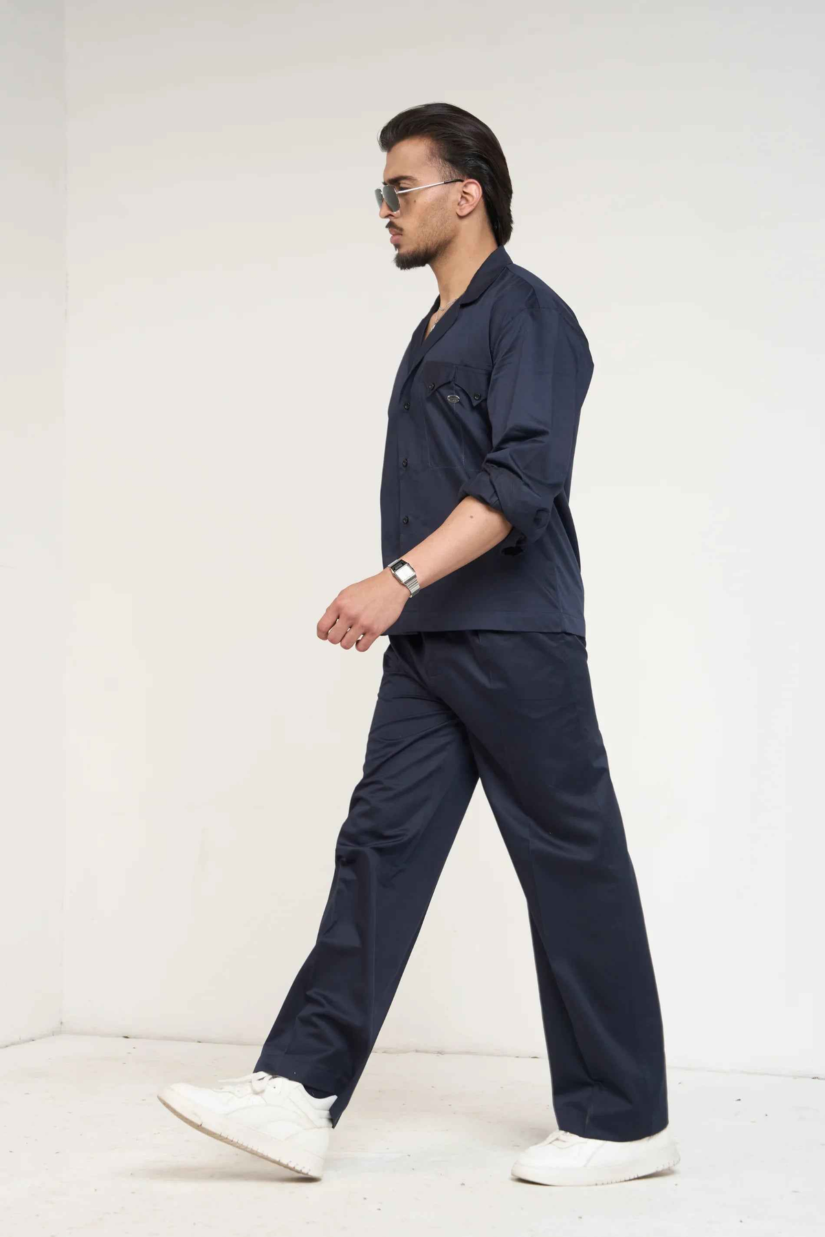Navy Essential Men Co-ord Set -