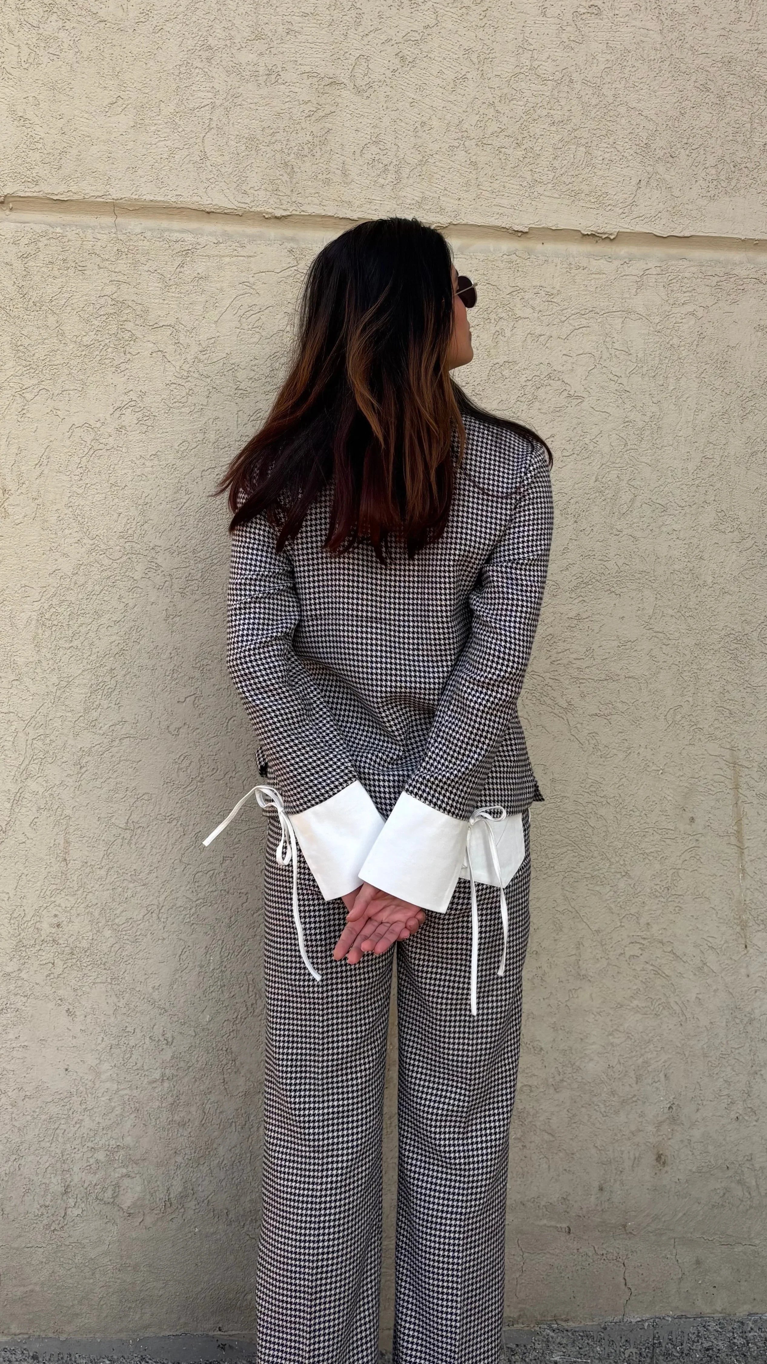 Black & White Houndstooth Set