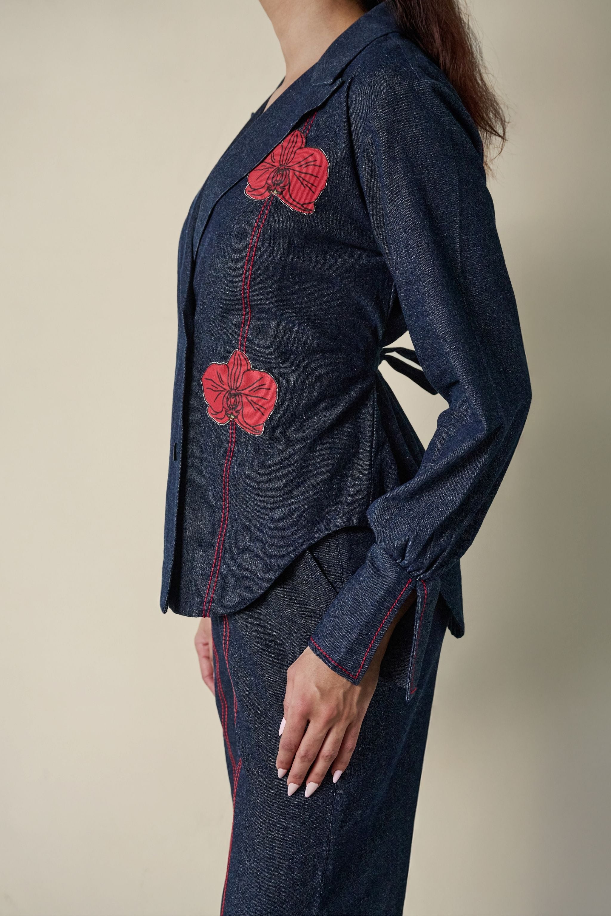 Orchid Blue Denim Set