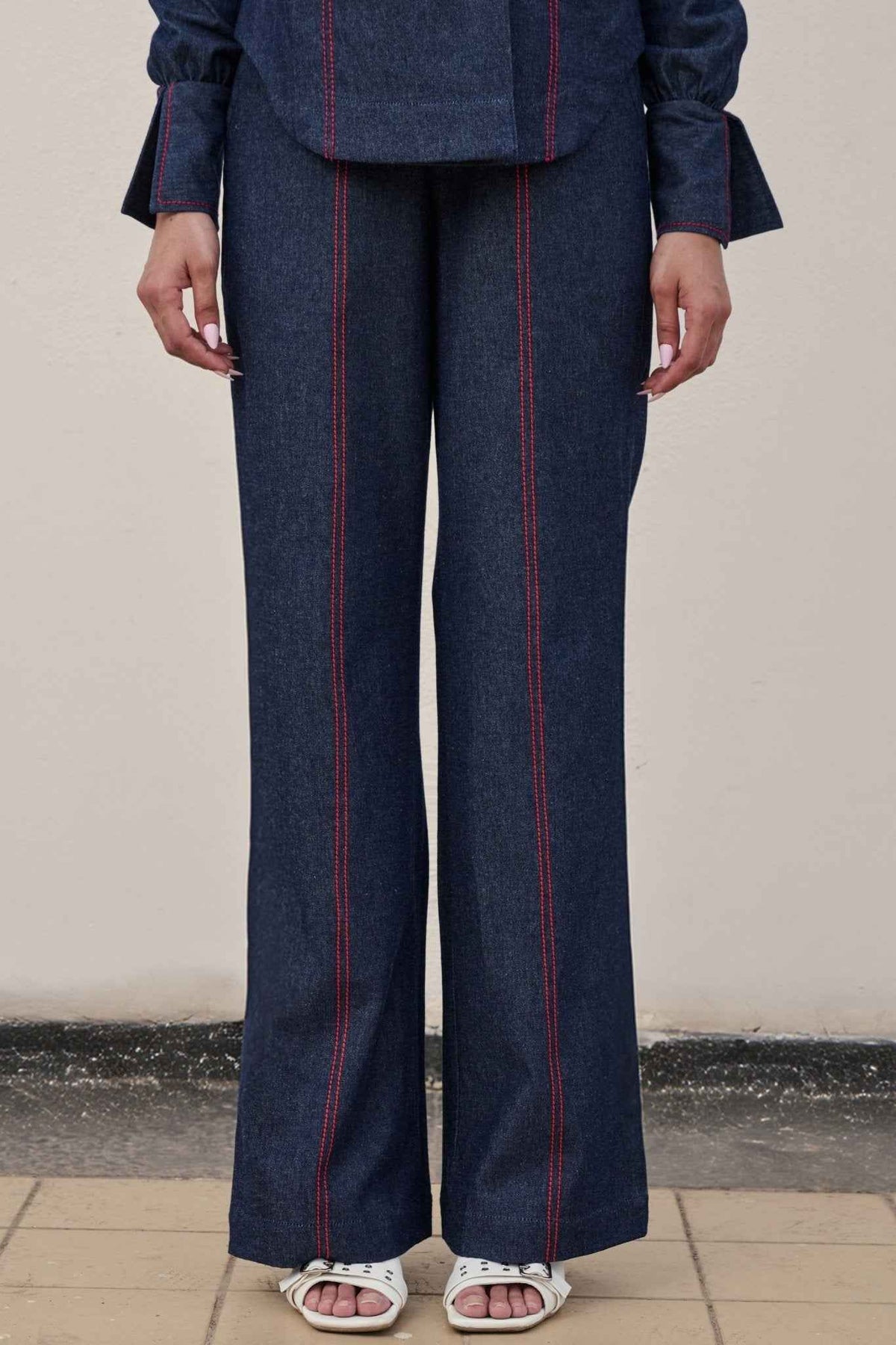 Orchid Blue Denim Set