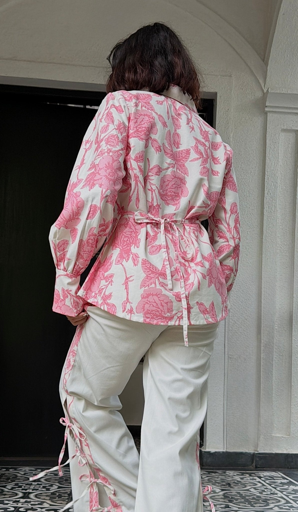 Flora Pink Women Set
