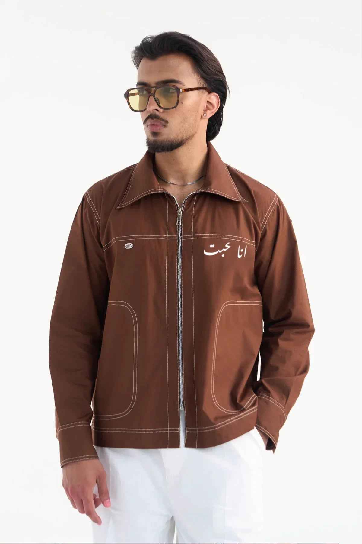 Aham Prema Brown Full Sleeve Shirt