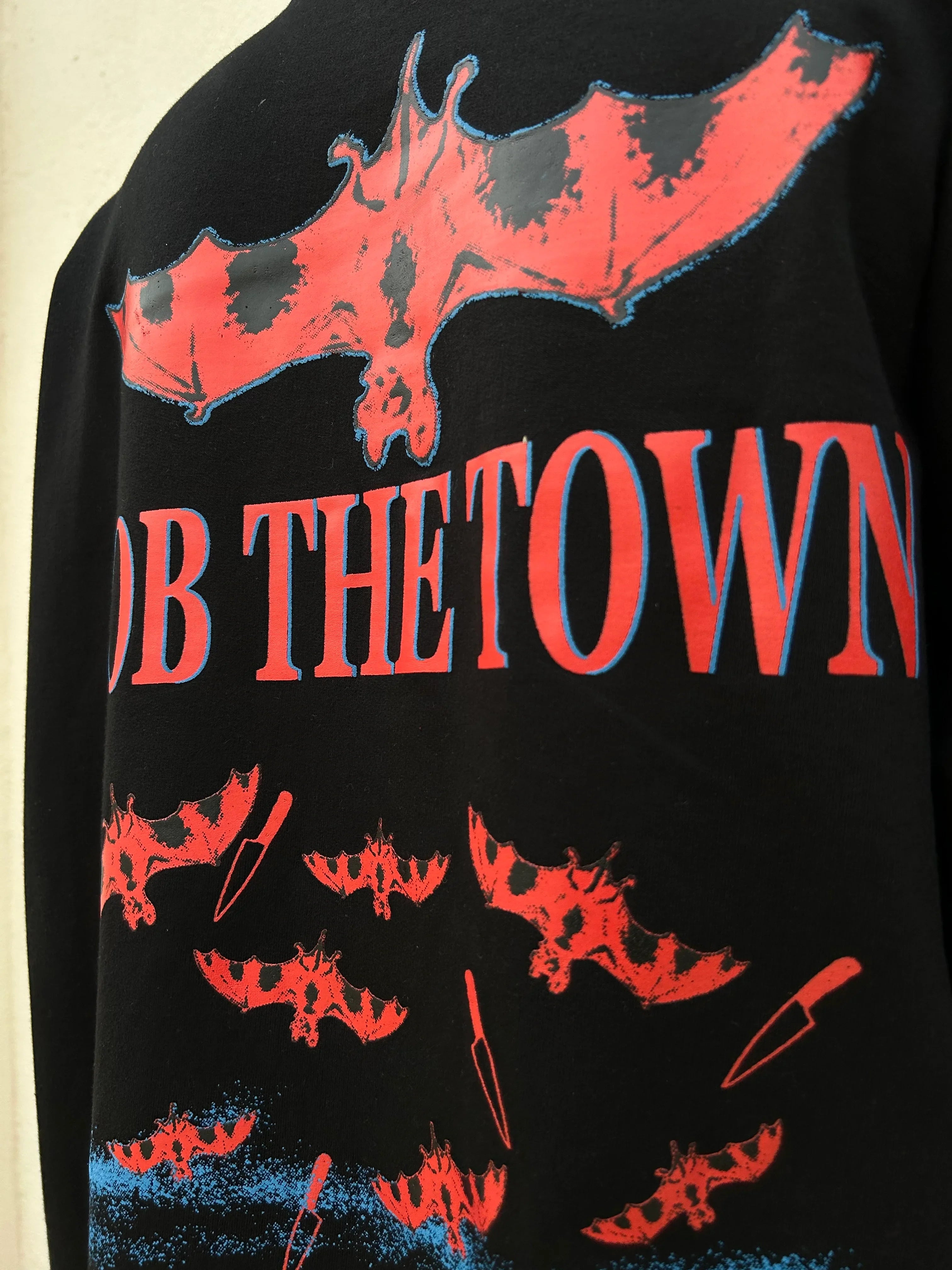 Rob The Town Black Oversized T-shirt