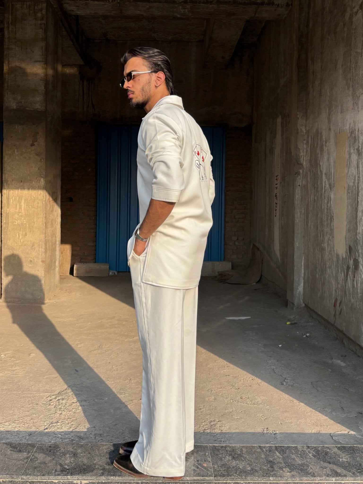 White Classic Kurta Co-ord