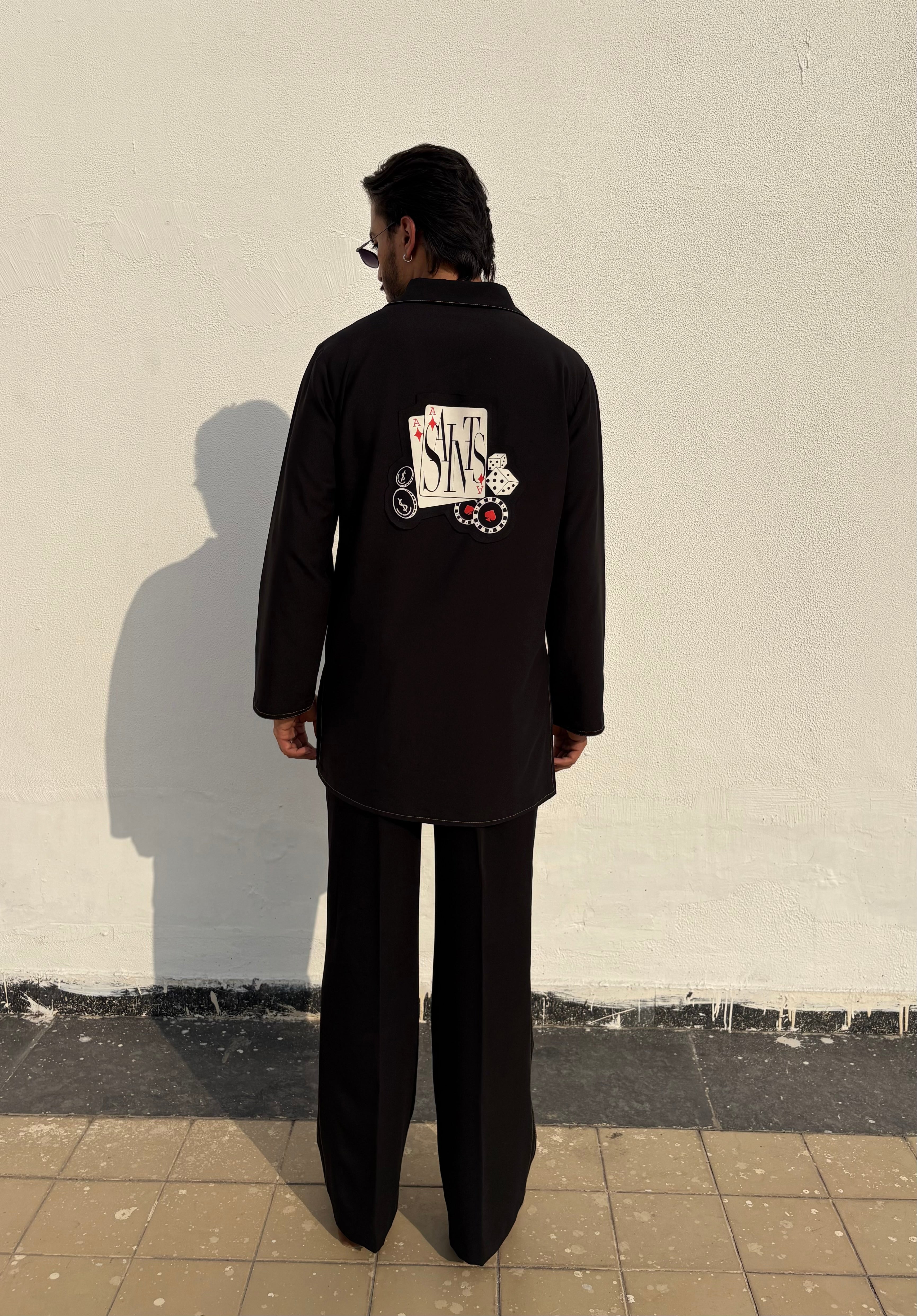 Black Classic Kurta Co-ord