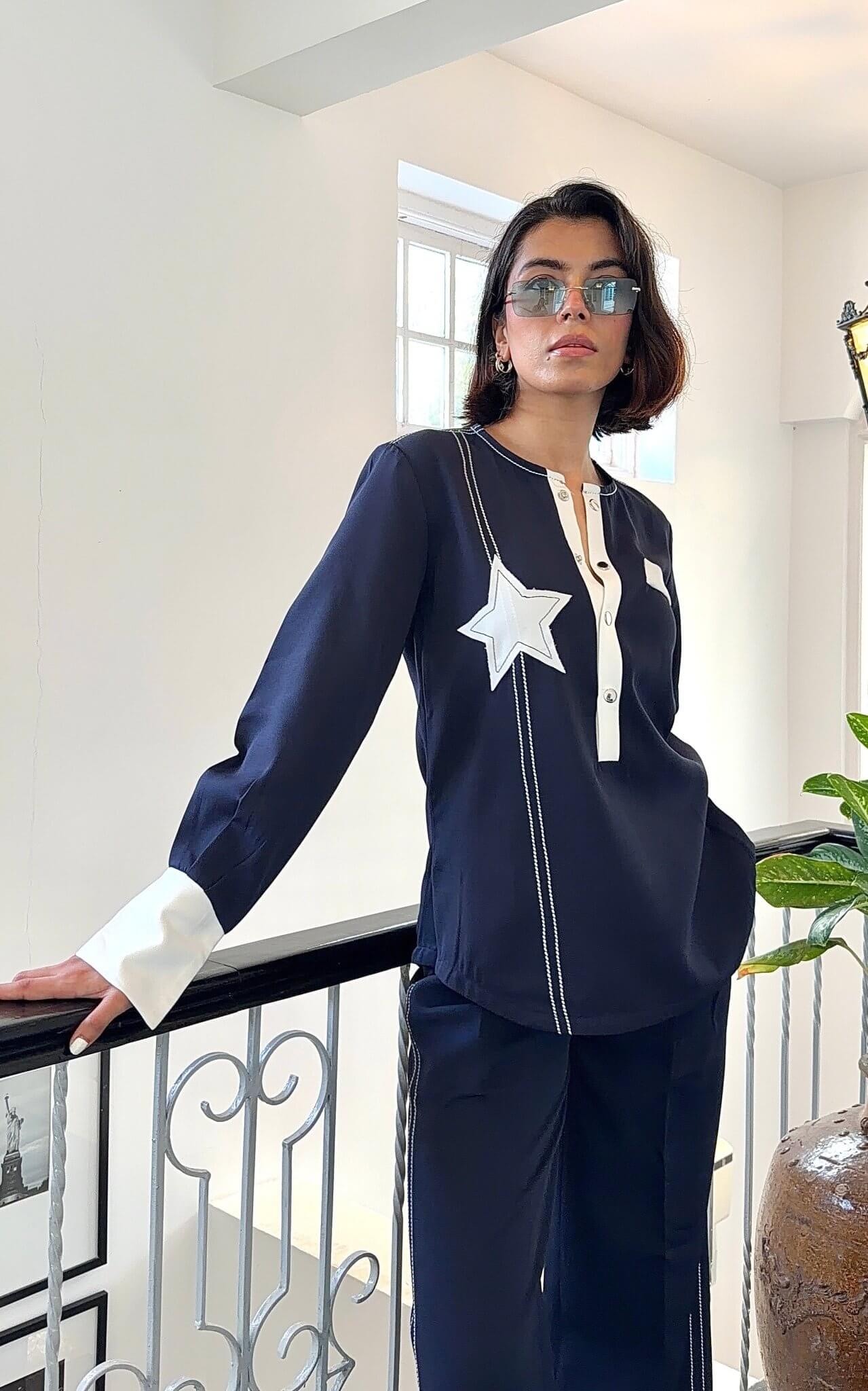 Nocturne Navy Women Set