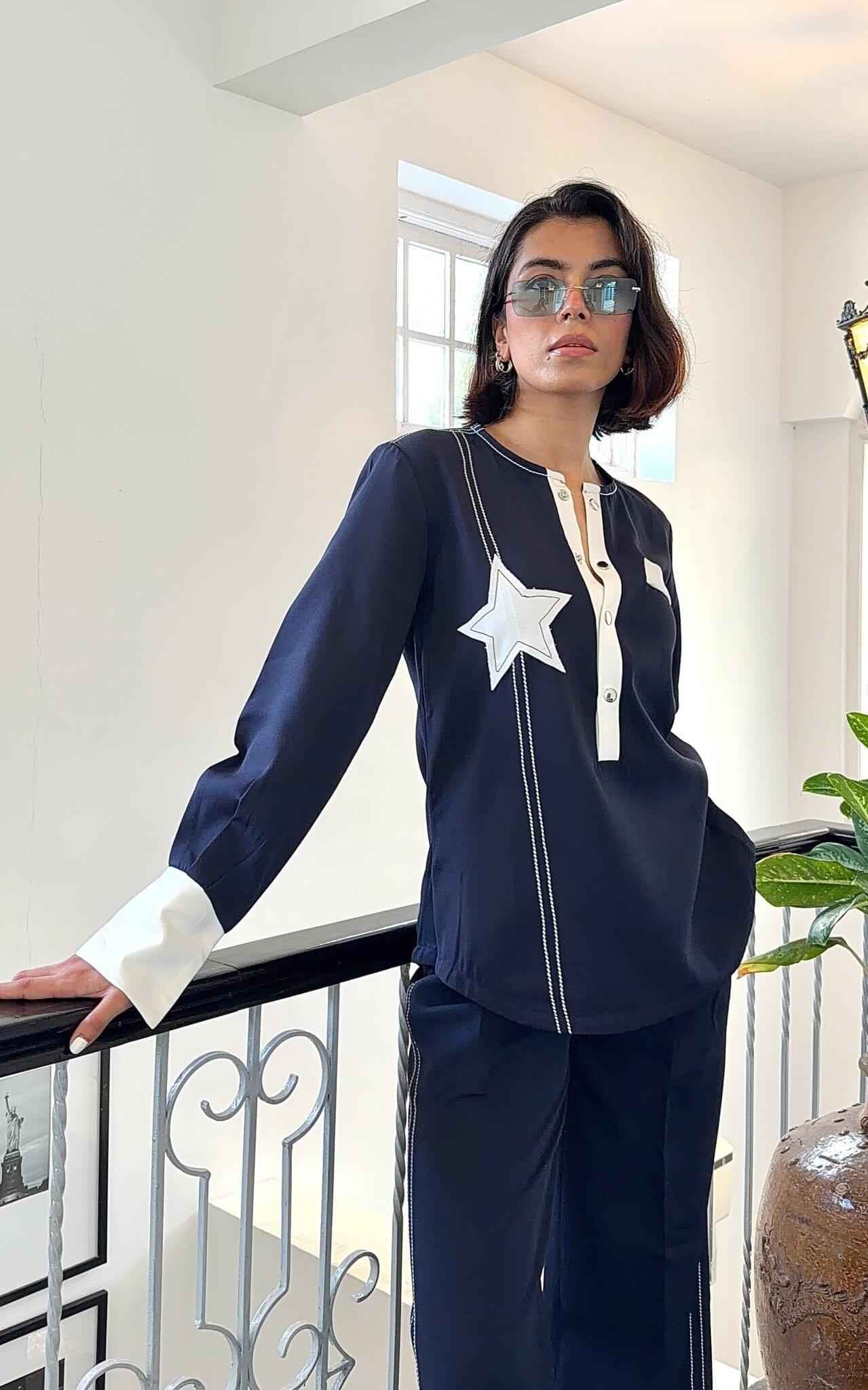Nocturne Navy Women Set