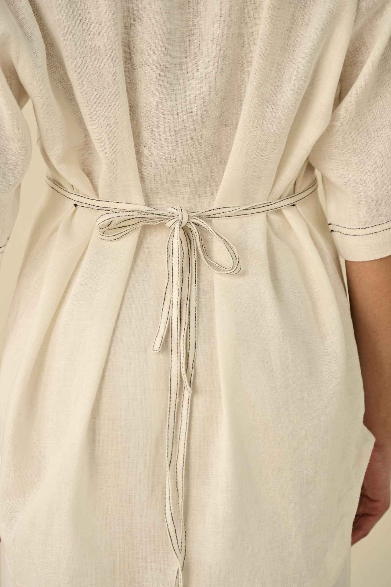 Ivory Bloom Linen Set
