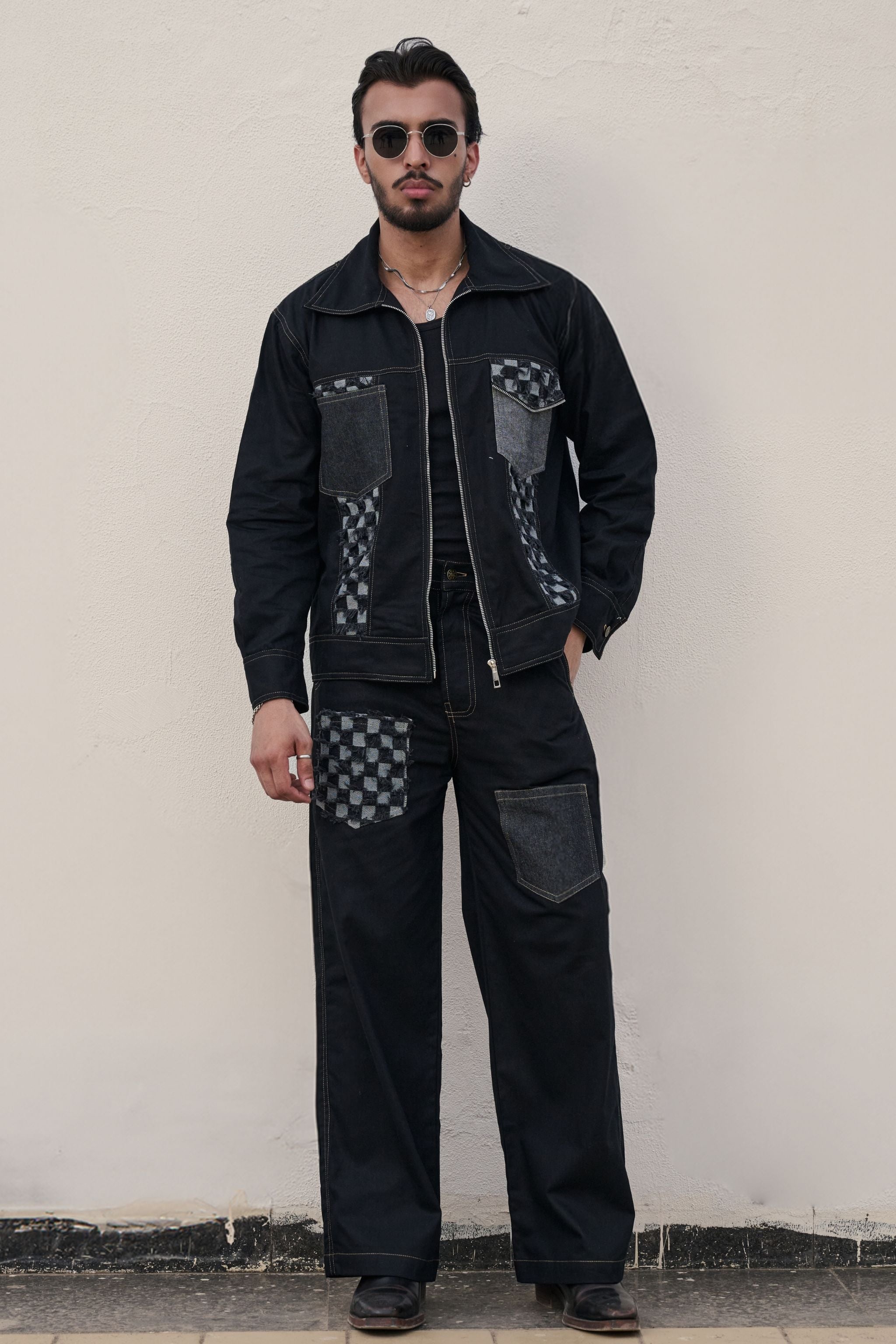 Monochrome Black Co-ord Set