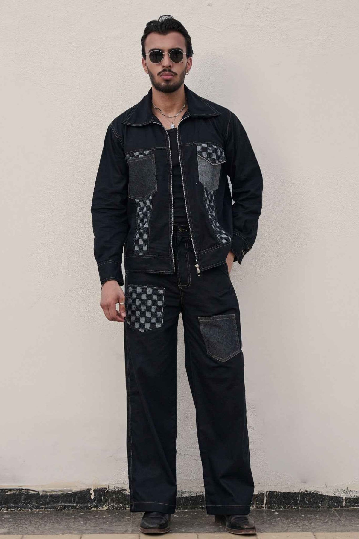 Monochrome Black Co-ord Set