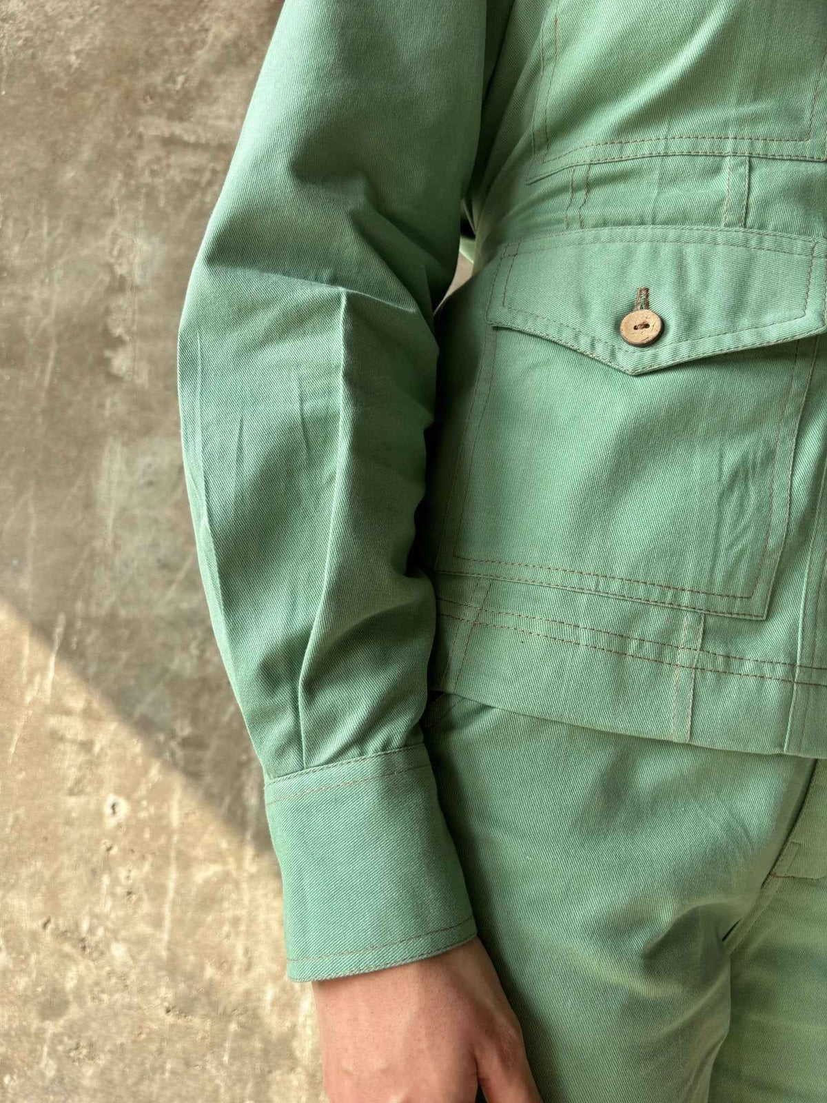 Vintage Green Co-ord Set