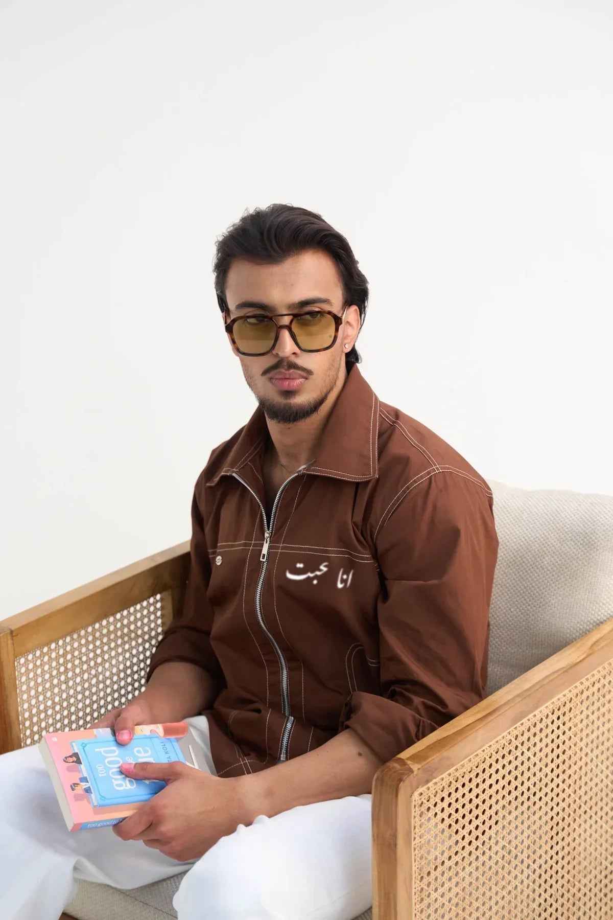 Aham Prema Brown Full Sleeve Shirt