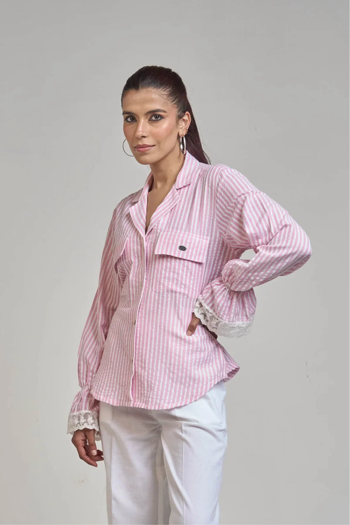 Rose Pink Women Co-ord Set
