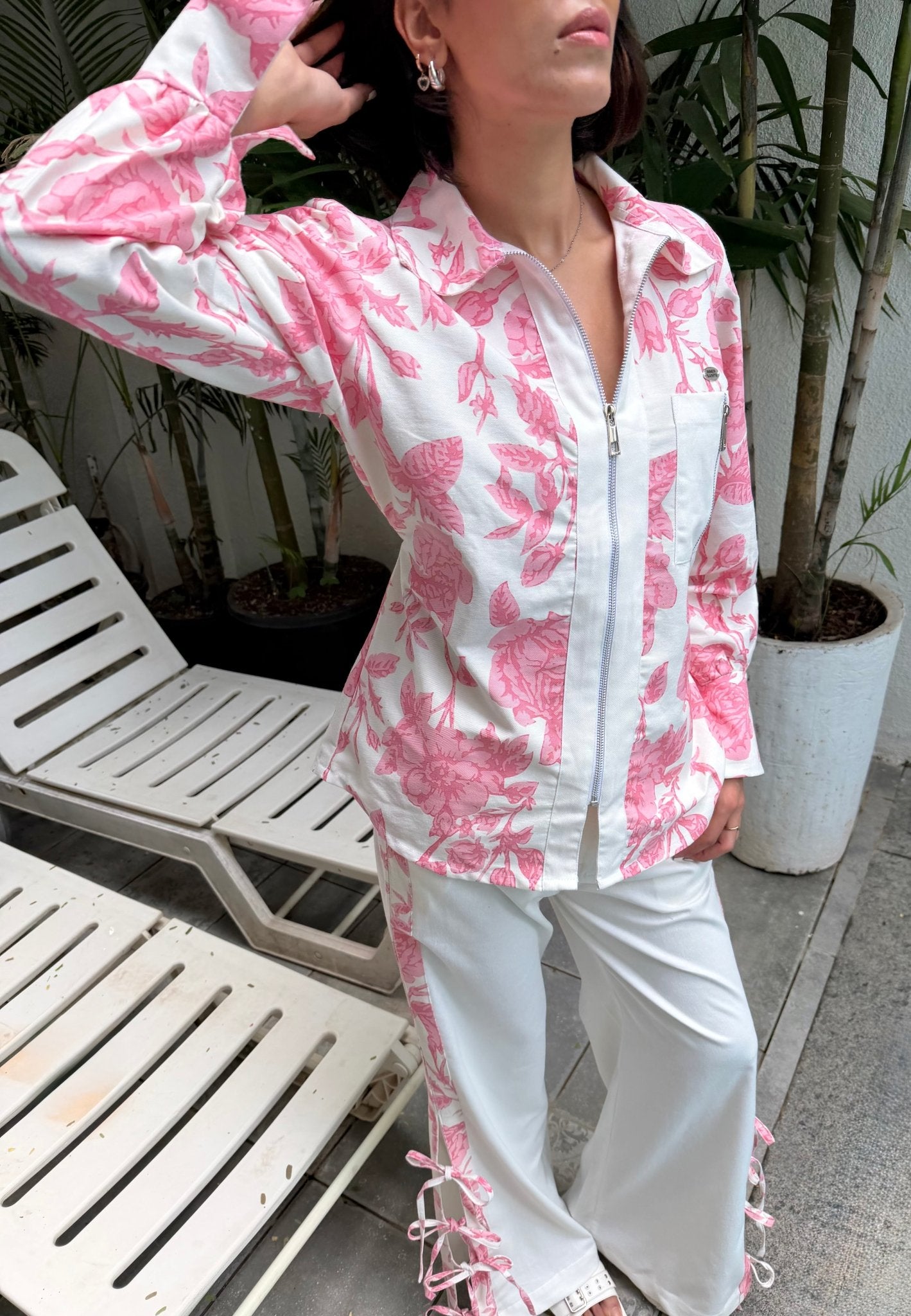 Flora Pink Women Set