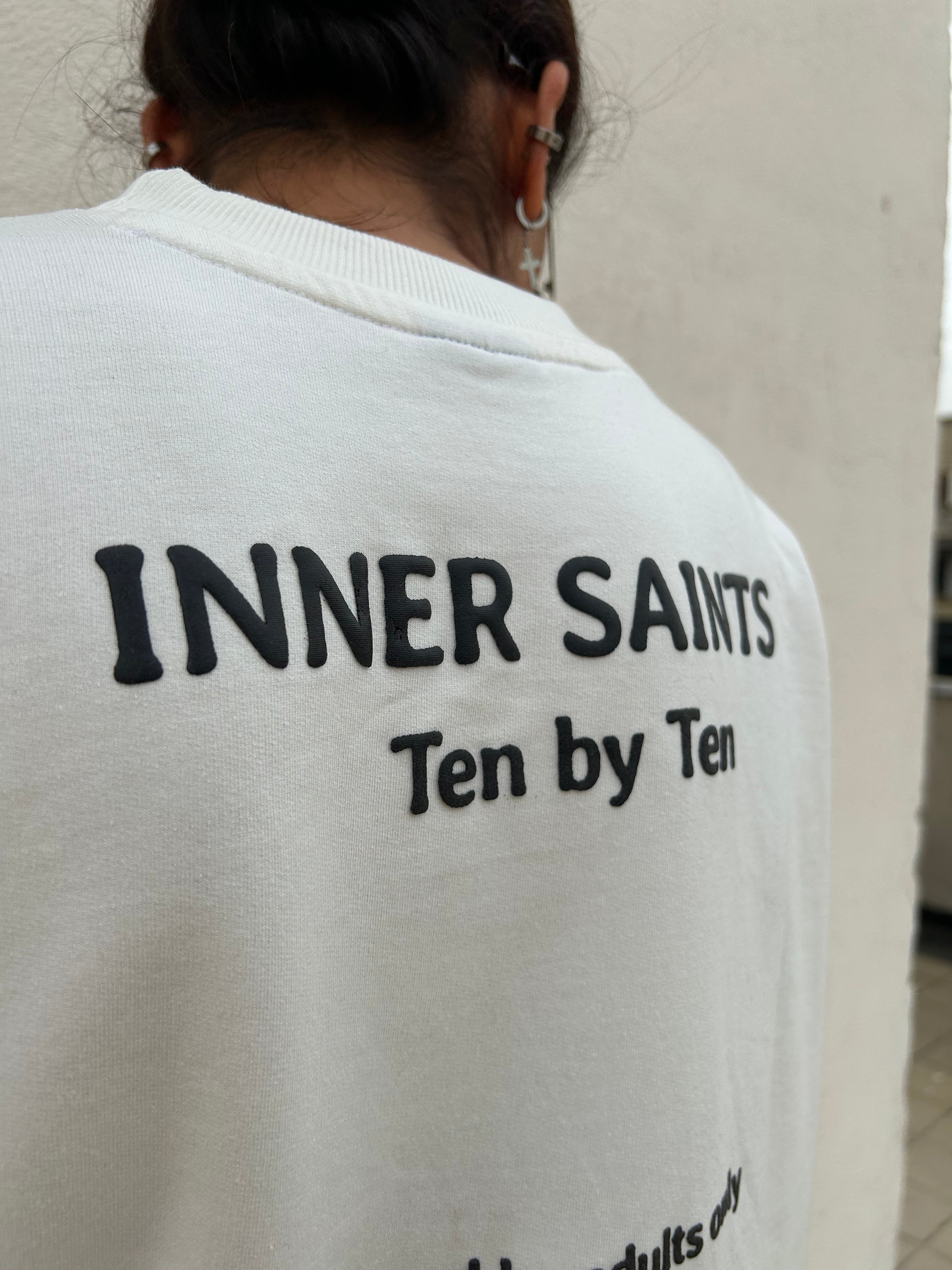 10/10 White Oversized T-Shirt