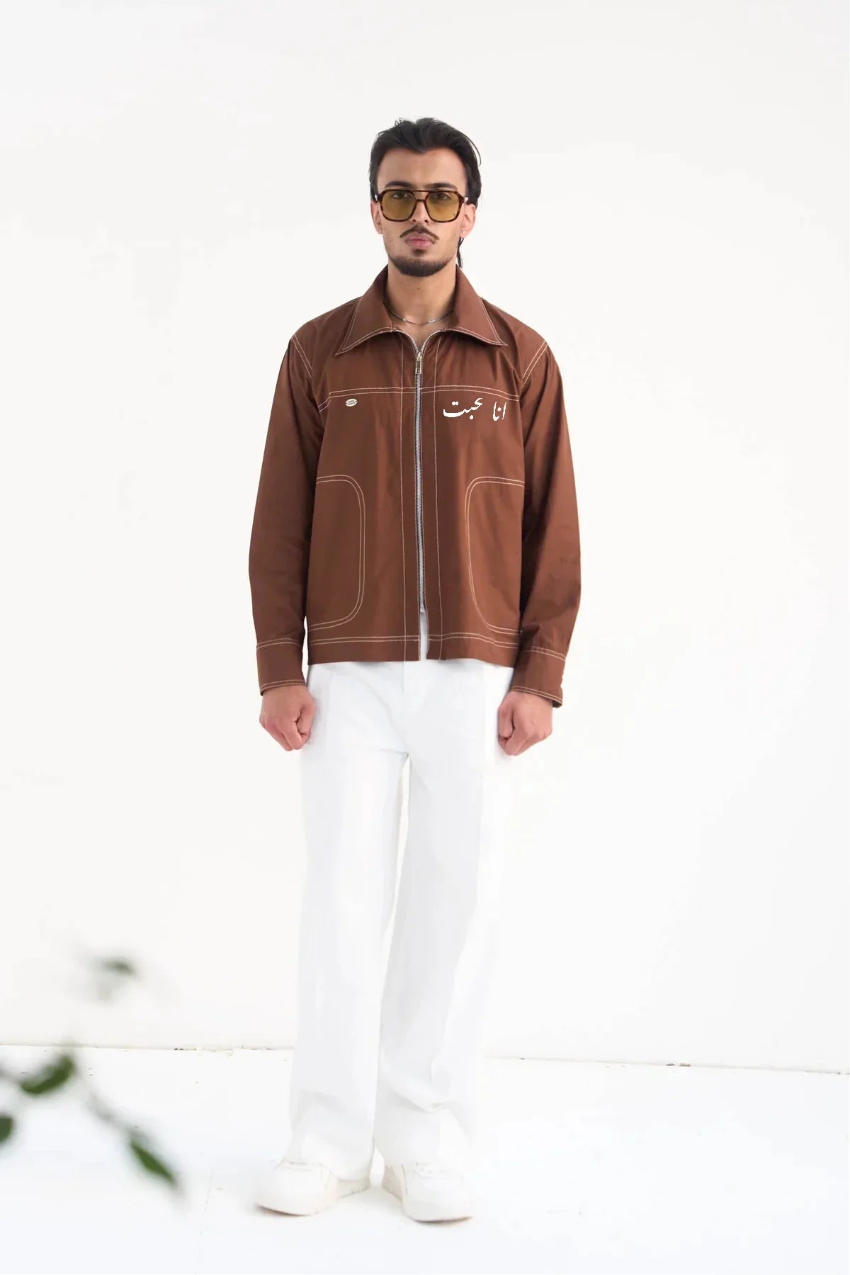 Aham Prema Brown Full Sleeve Shirt