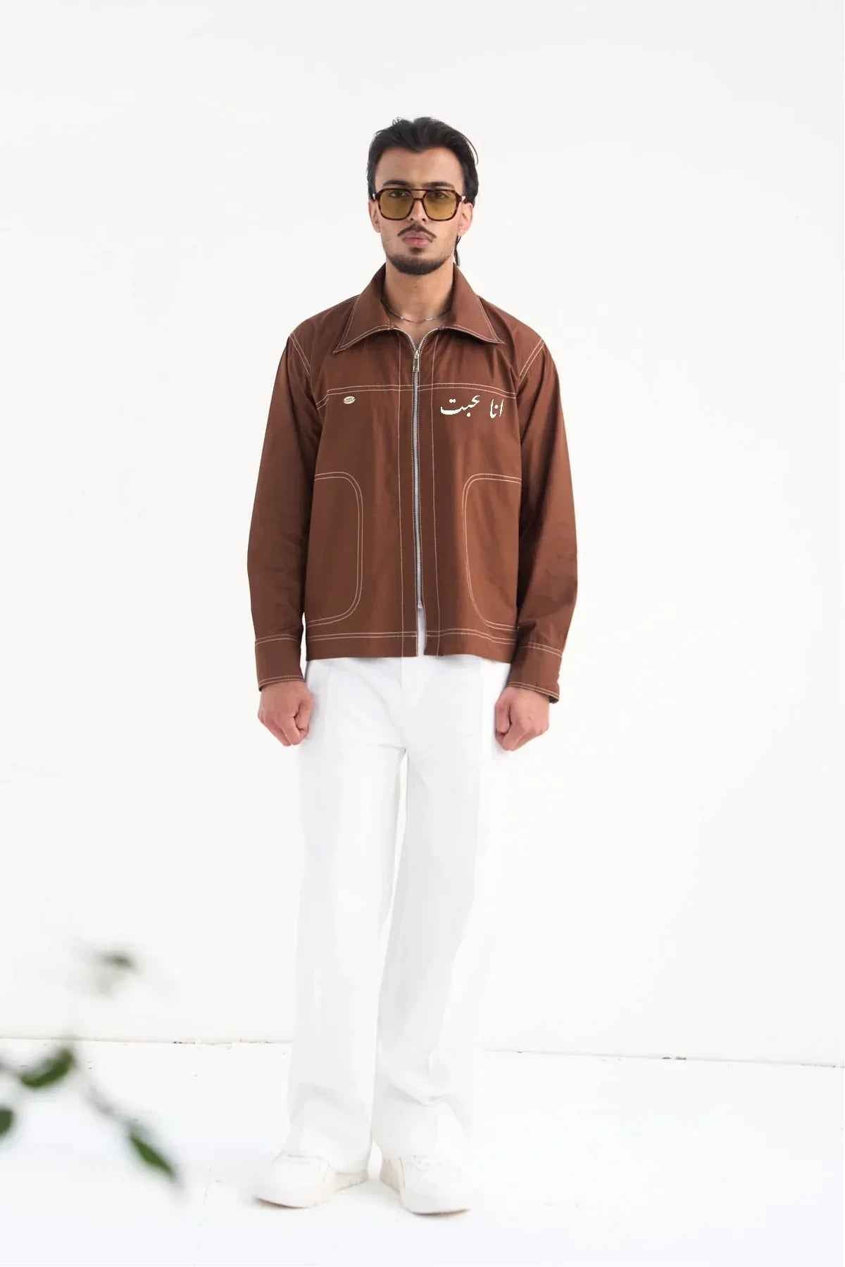 Aham Prema Brown Full Sleeve Shirt