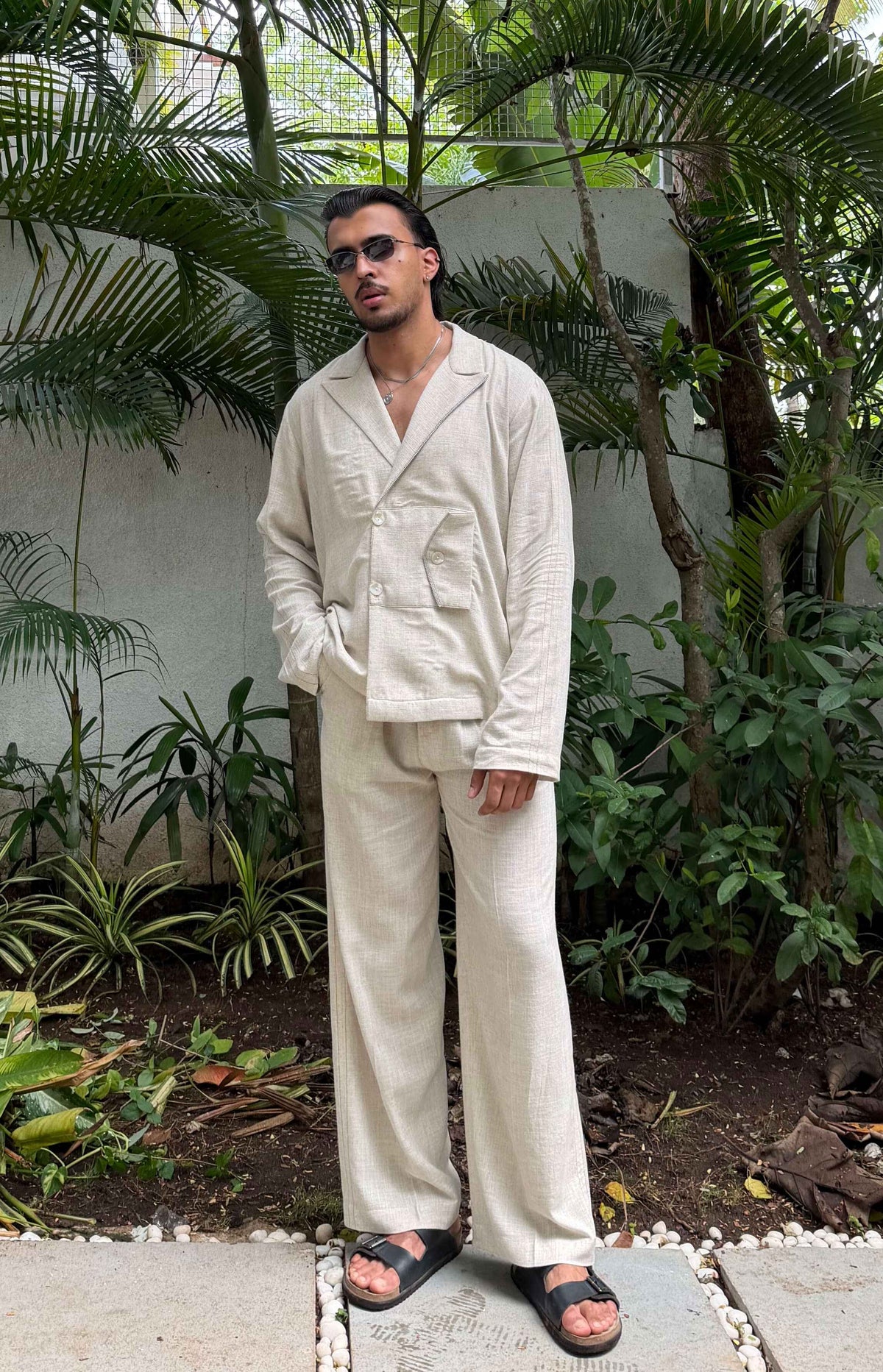 Essential Linen Men Co-ord Set