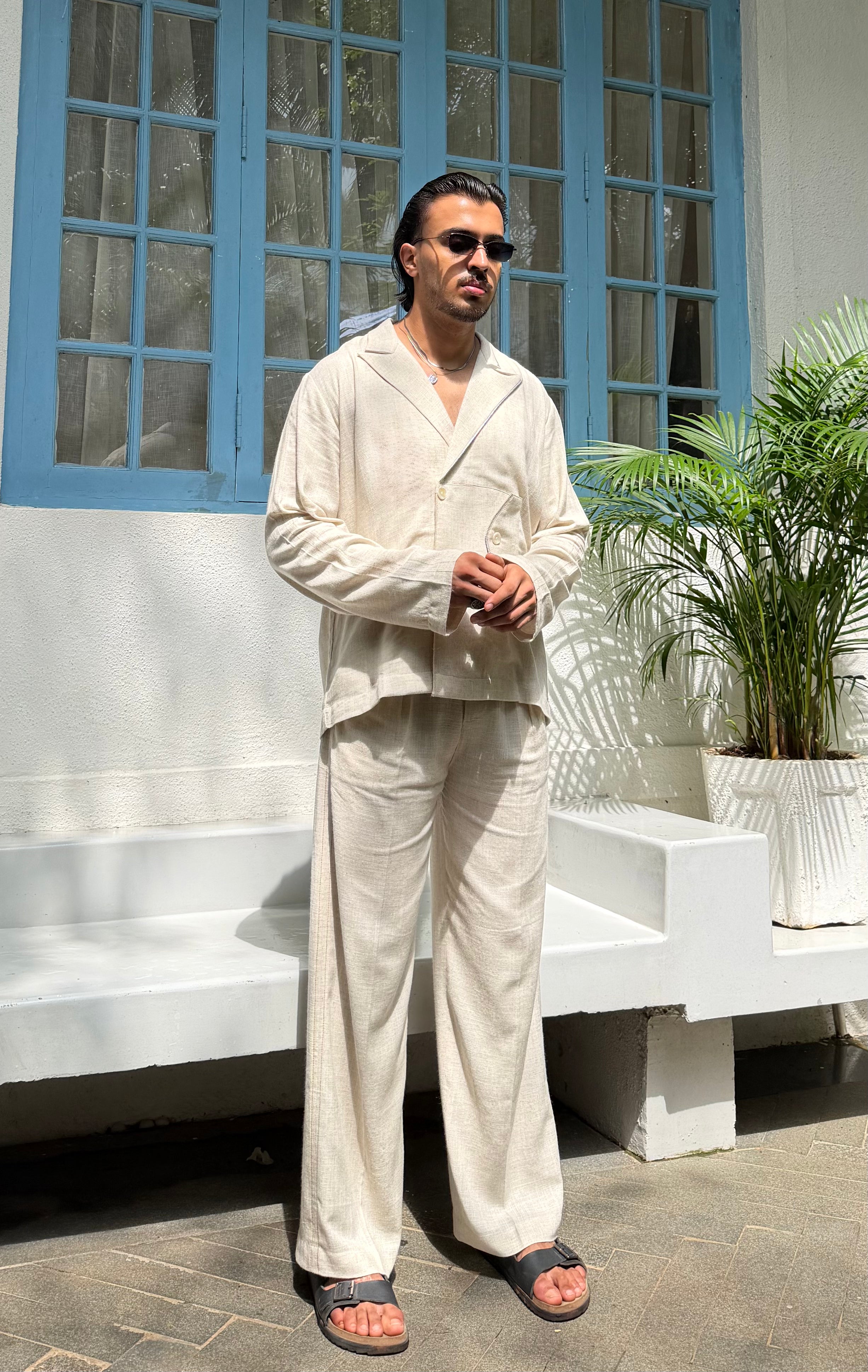 Essential Linen Men Co-ord Set