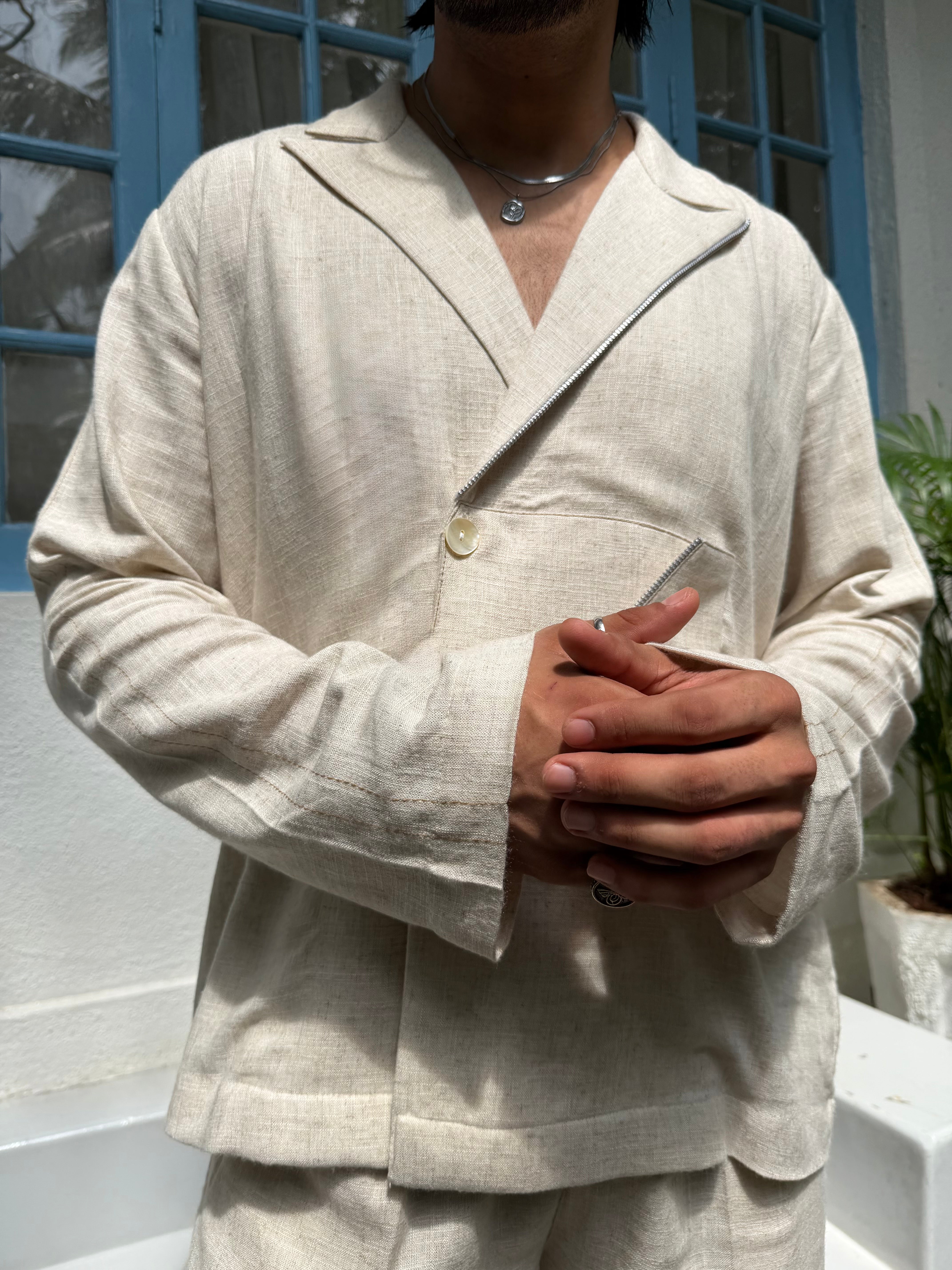 Essential Linen Men Co-ord Set