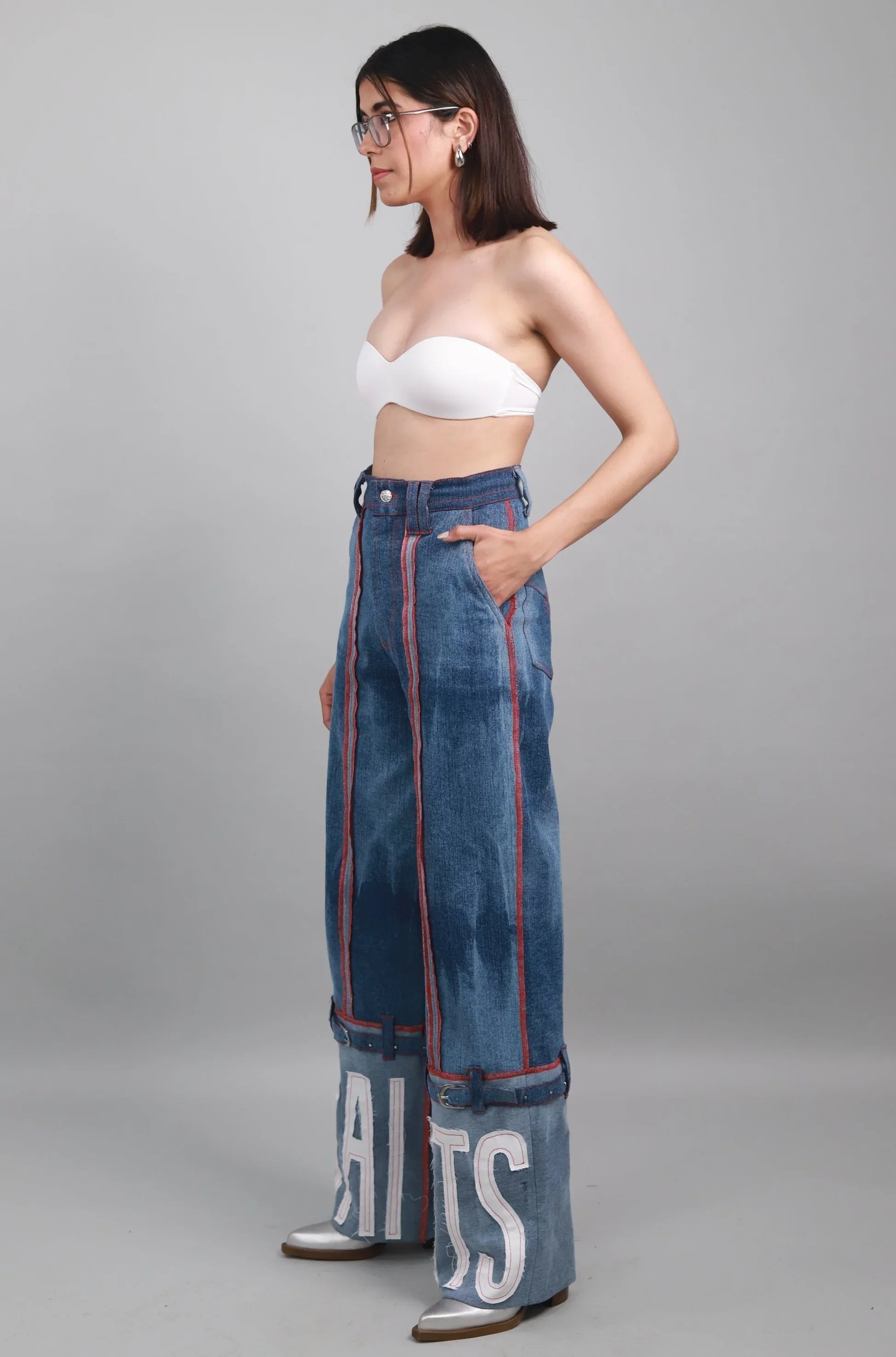 Blue Effect Wide Leg Jeans