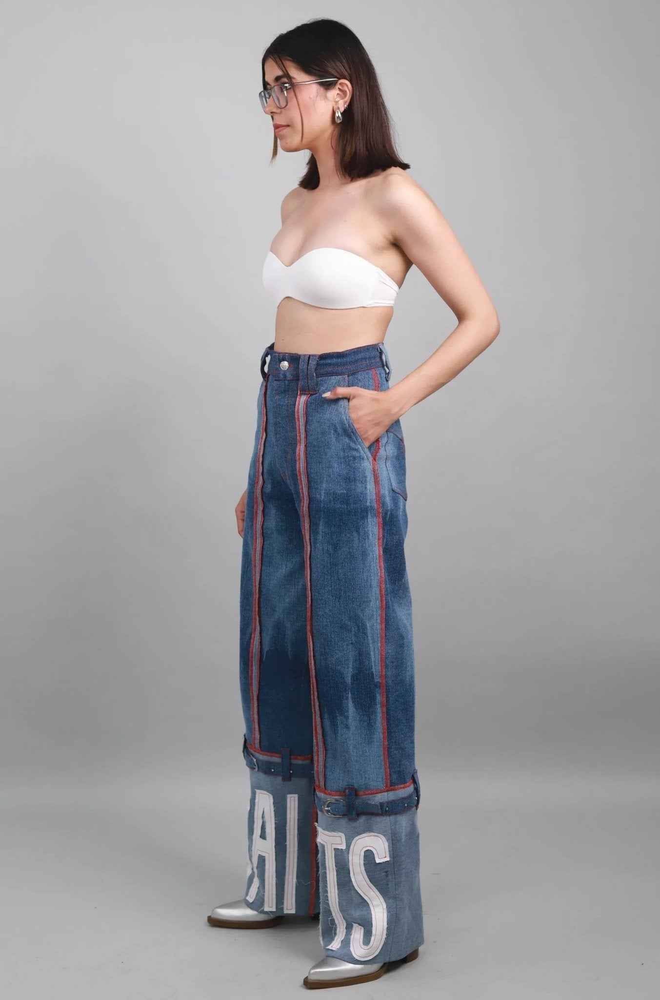 Blue Effect Wide Leg Jeans