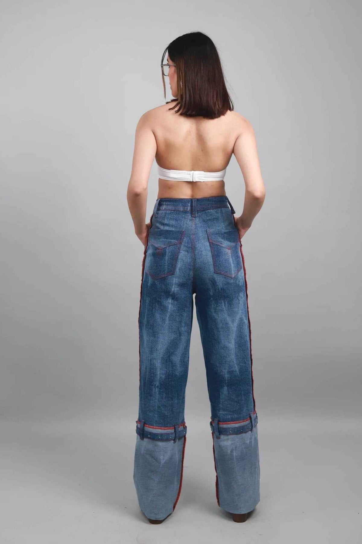 Blue Effect Wide Leg Jeans