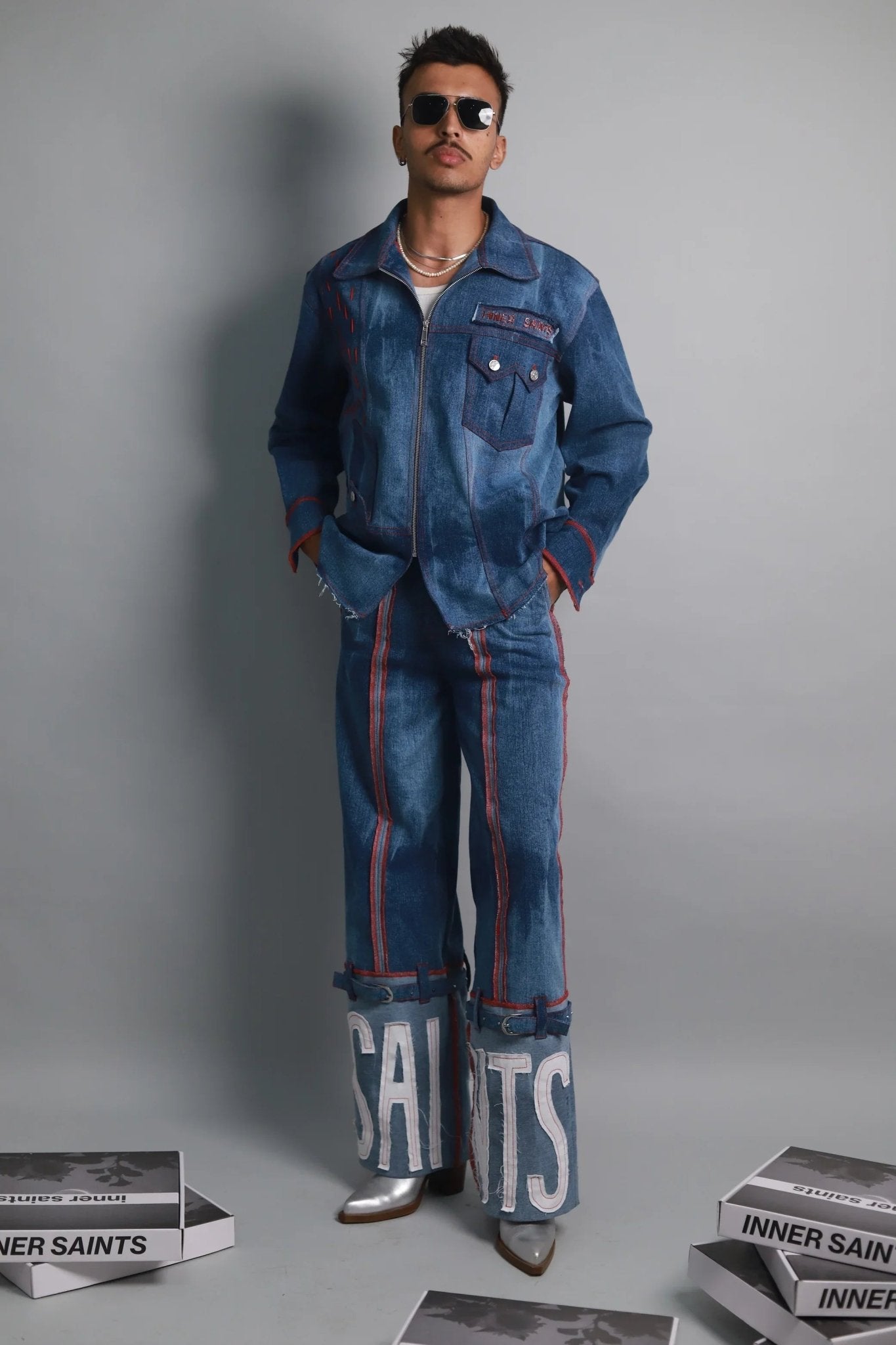 Blue Effect Wide Leg Jeans