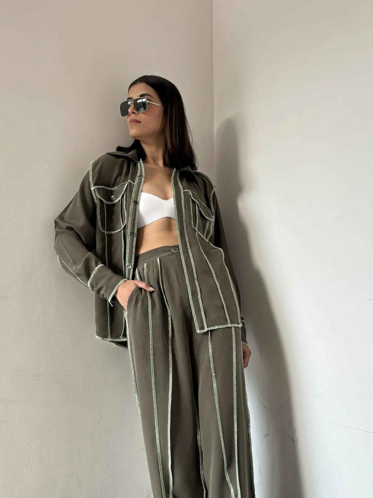 Deep Green Essential Co-ord Set