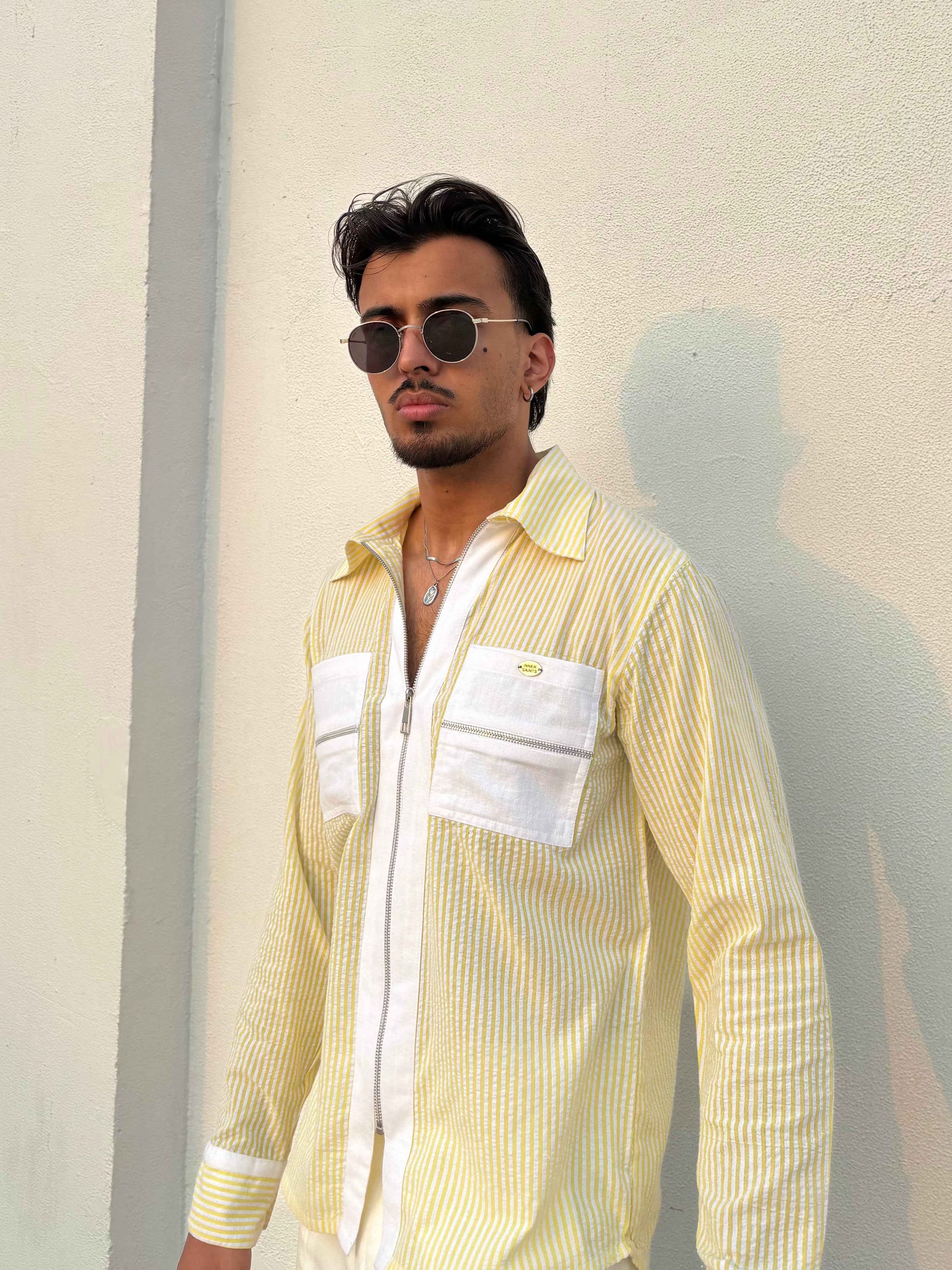 Yellow Stripe Shirt