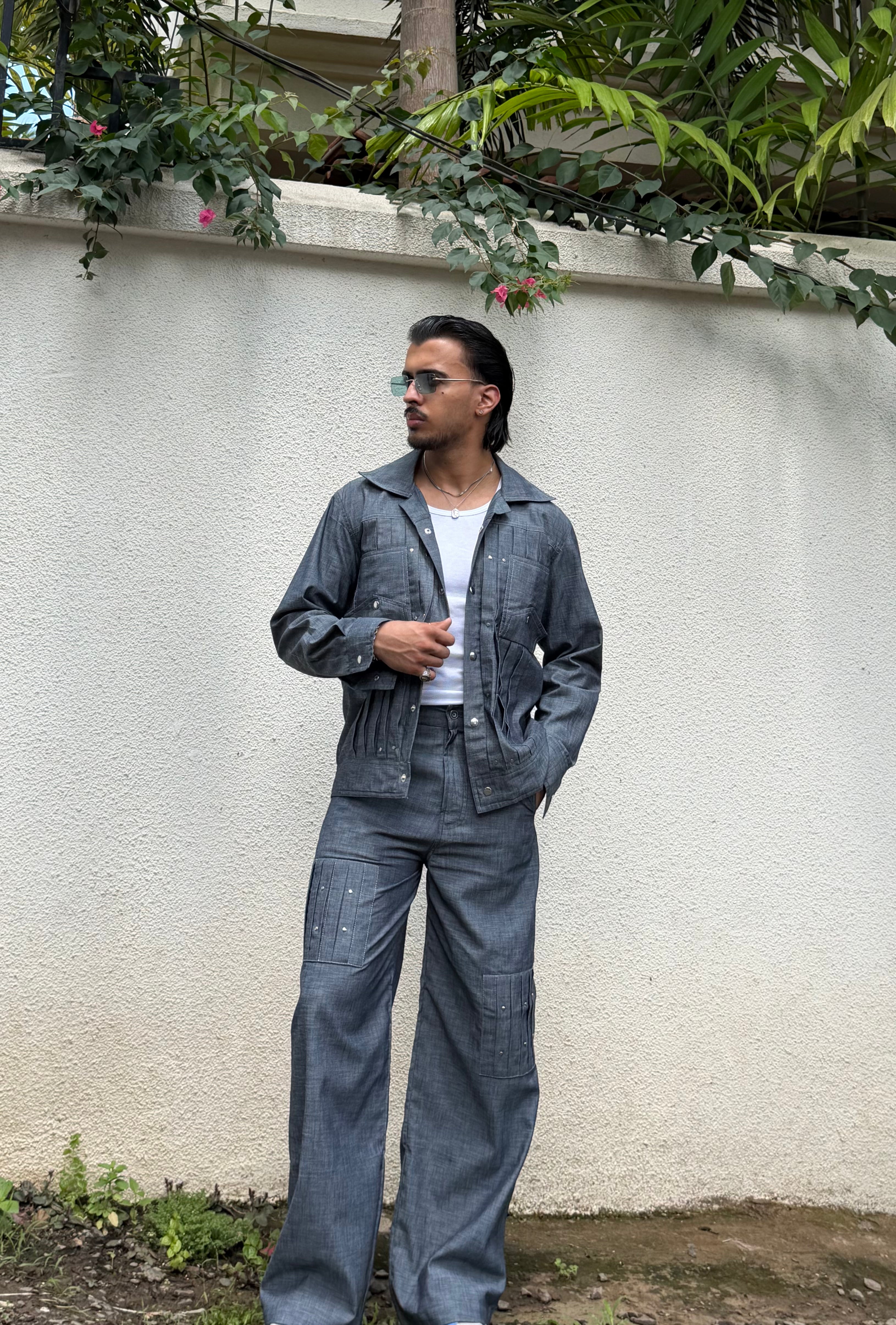 Onyx Metal Men Co-ord Set