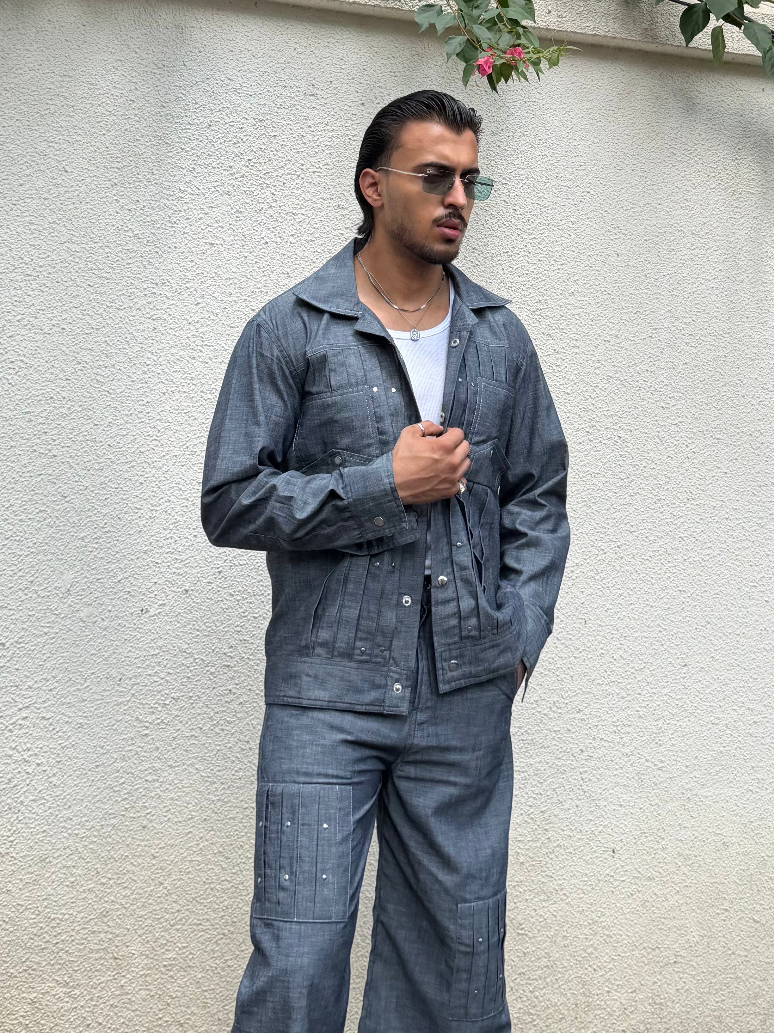 Onyx Metal Men Co-ord Set