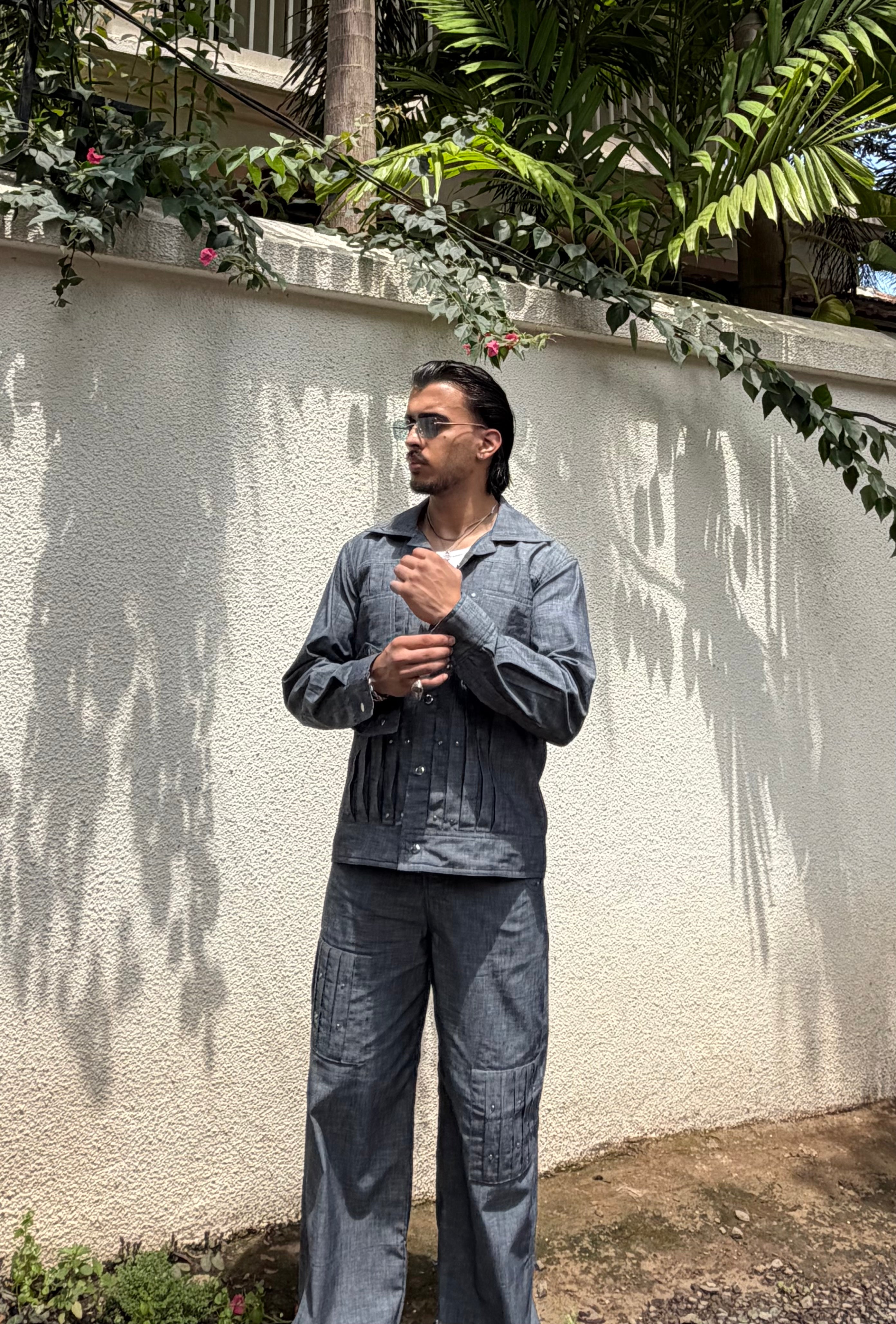 Onyx Metal Men Co-ord Set
