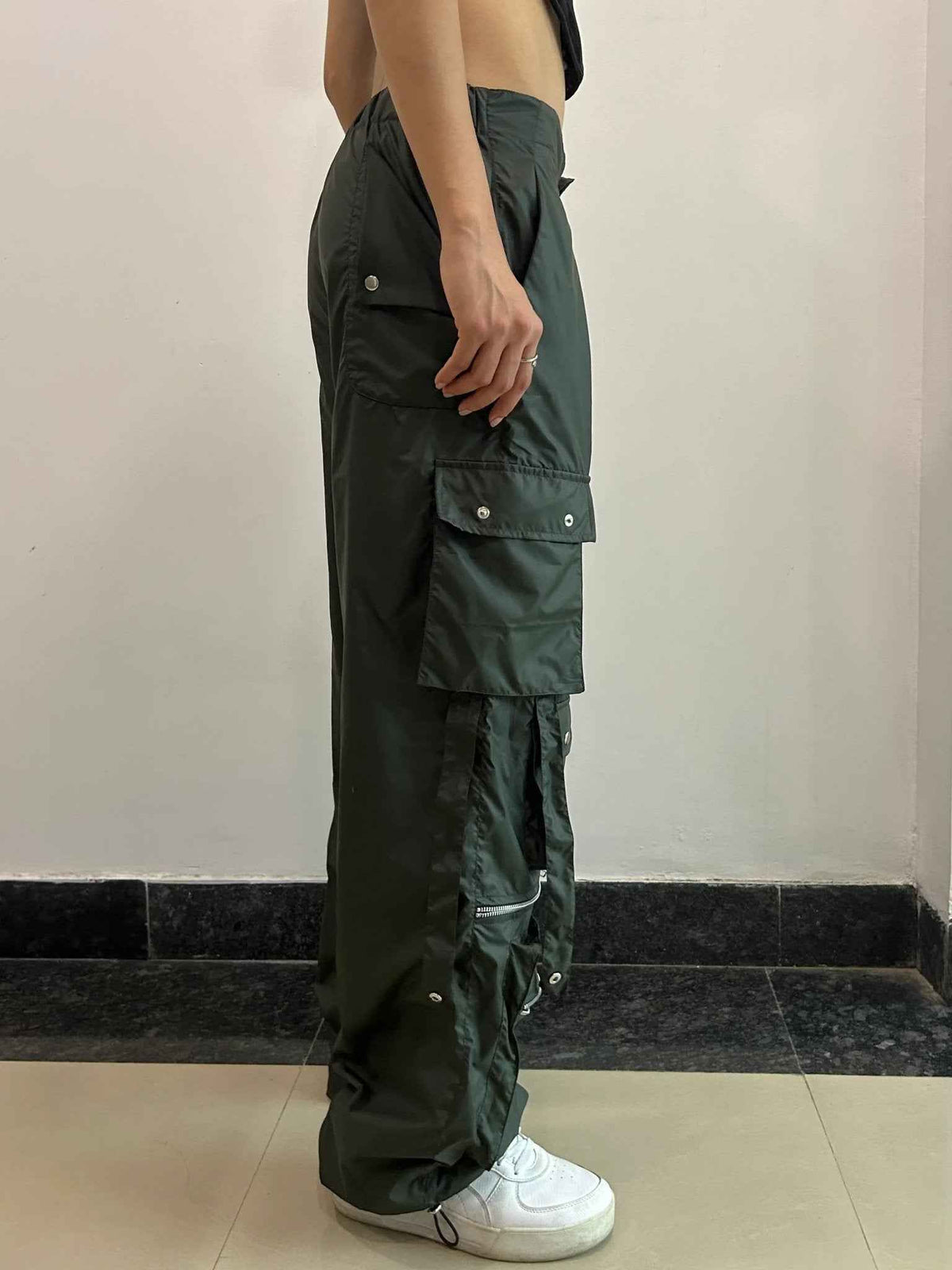 UNISEX PARACHUTE OVERSIZED CARGO PANTS