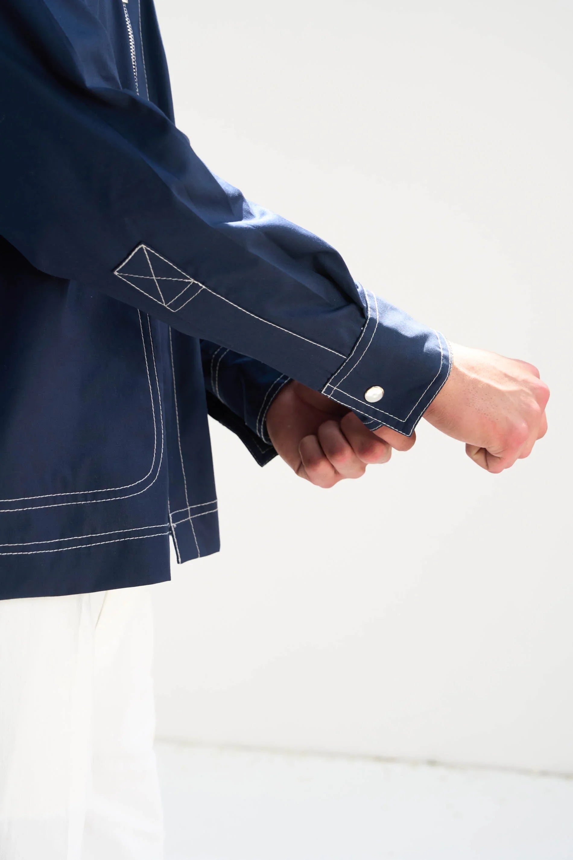 Aham Prema Navy Full Sleeve Shirt