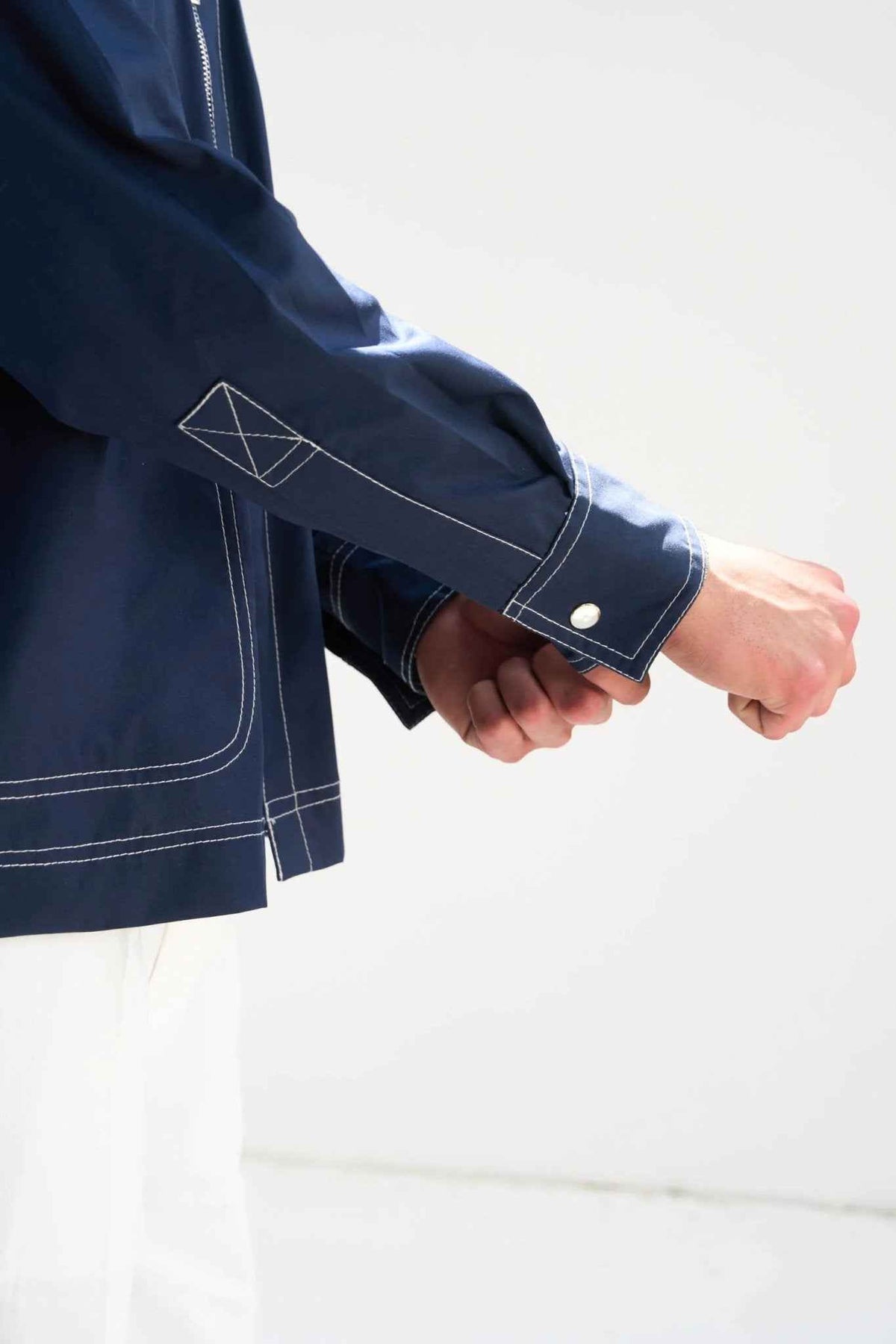 Aham Prema Navy Full Sleeve Shirt