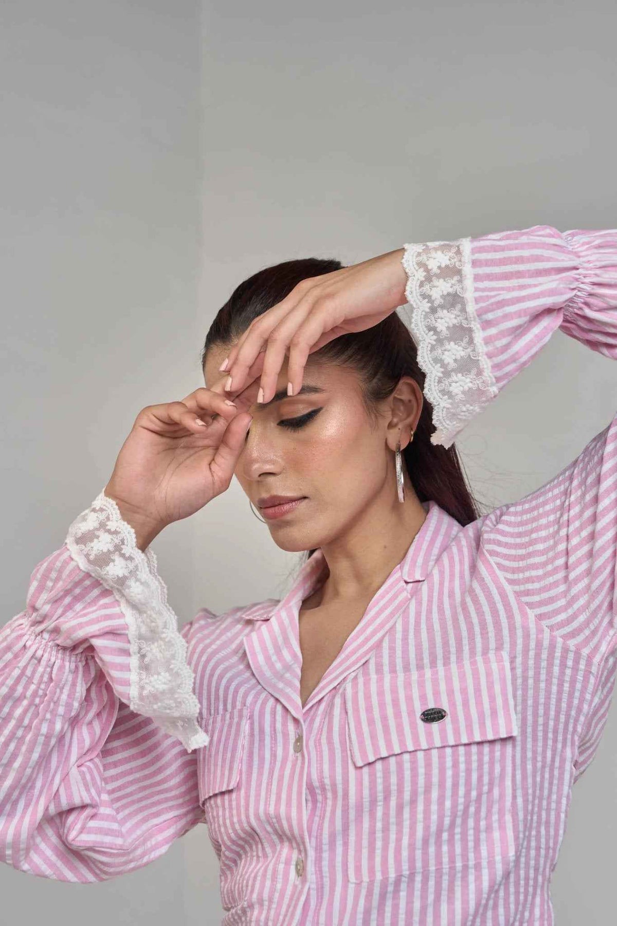 Rose Pink Women Co-ord Set