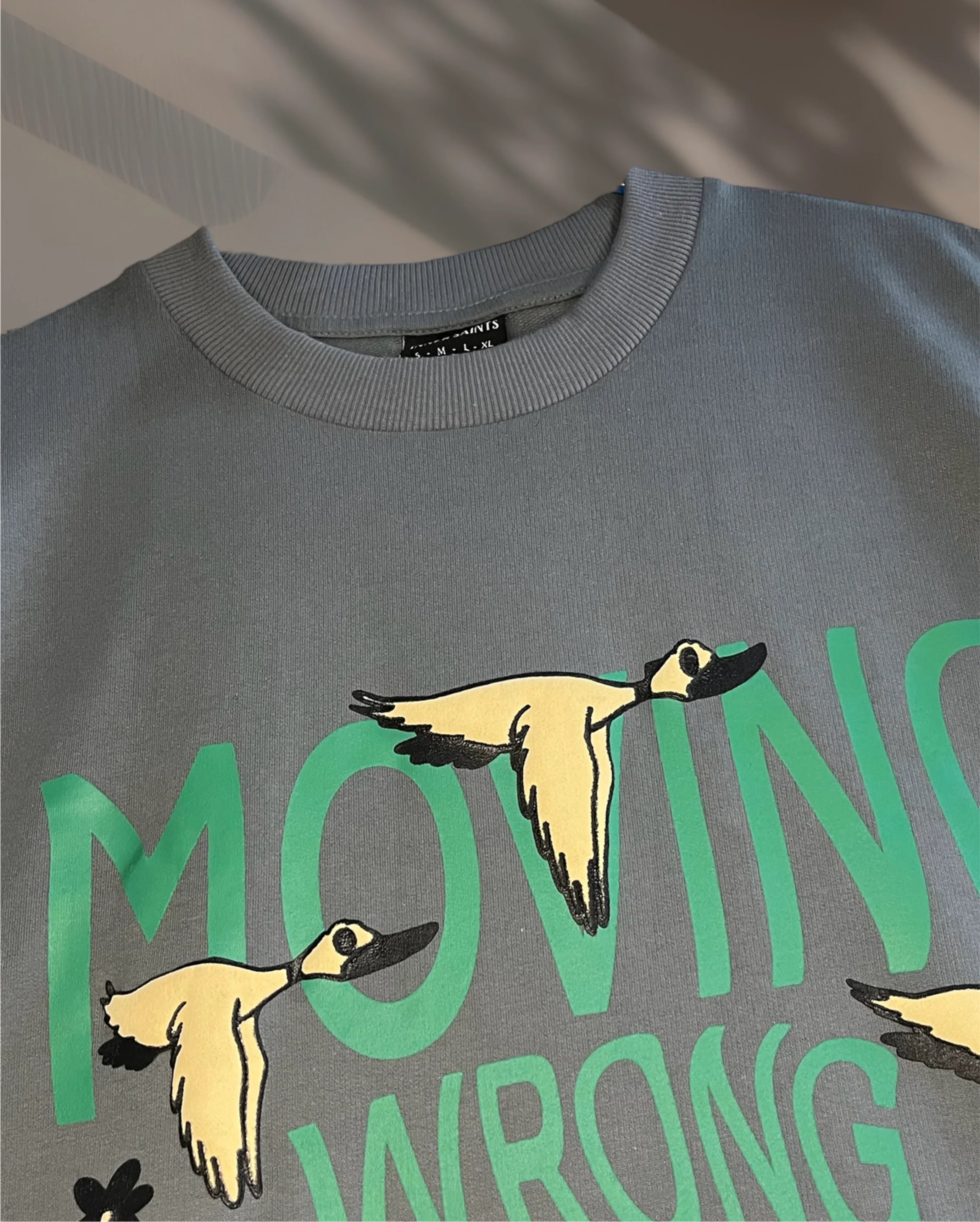 Moving Wrong Directions Oversized T-Shirt