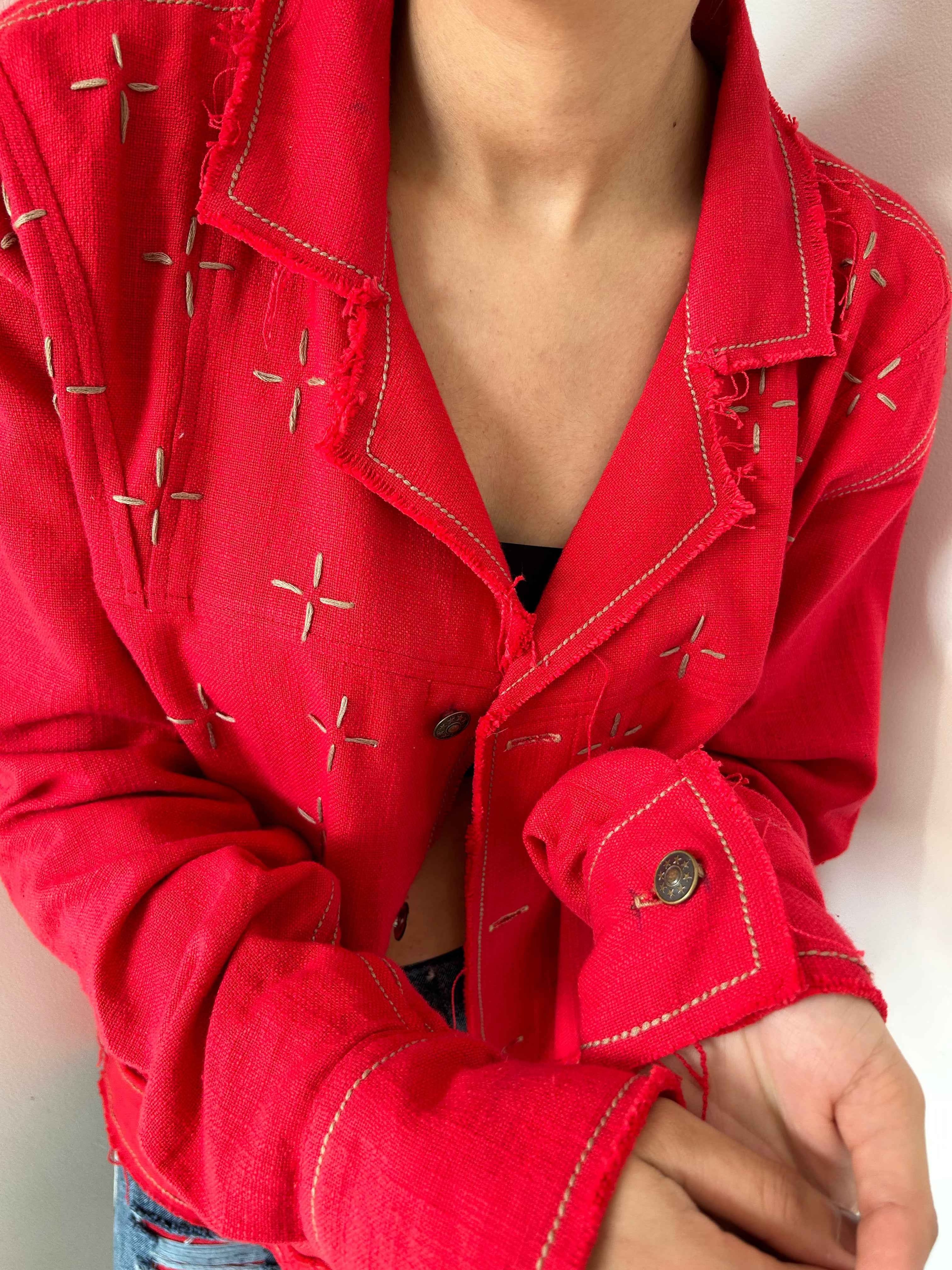 UNISEX TERRITORIAL RED SHACKET
