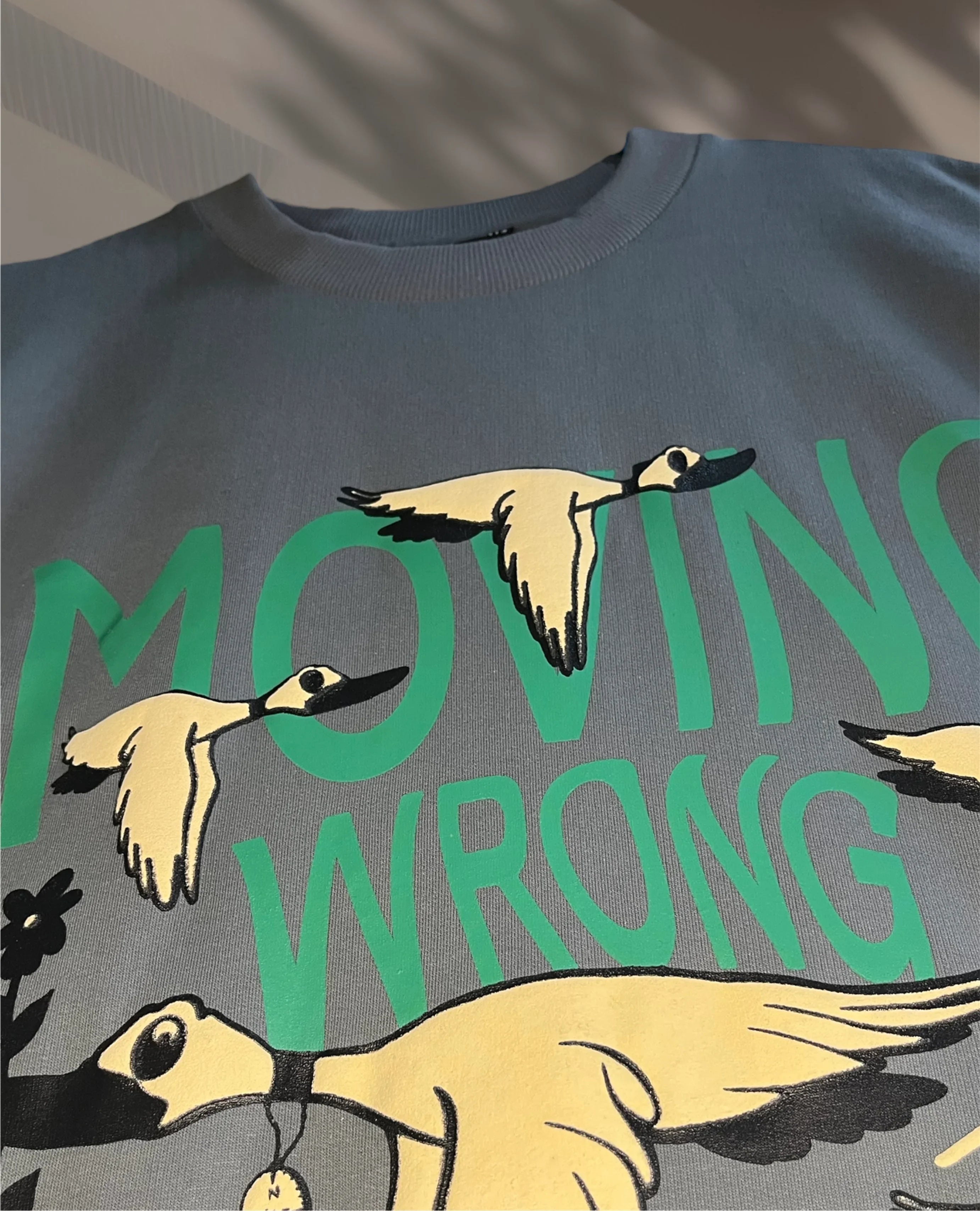 Moving Wrong Directions Oversized T-Shirt