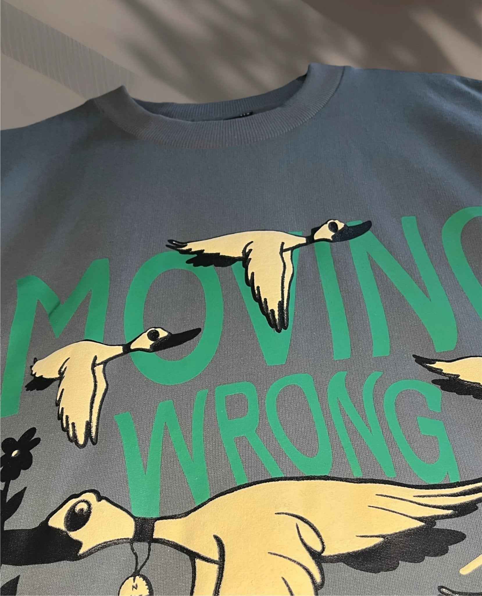 Moving Wrong Directions Oversized T-Shirt