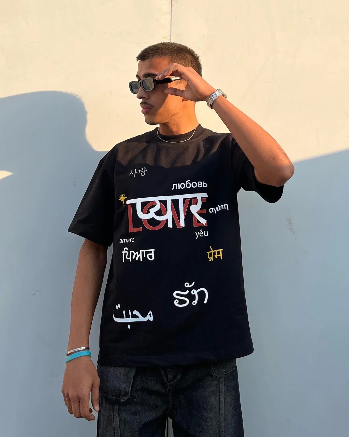 Inner Saints Pyaar Oversized T-shirt