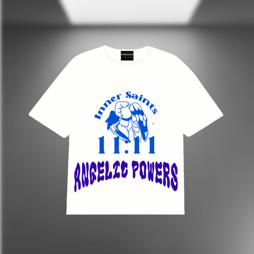 11:11 Angelic Powers Oversized white t-shirt