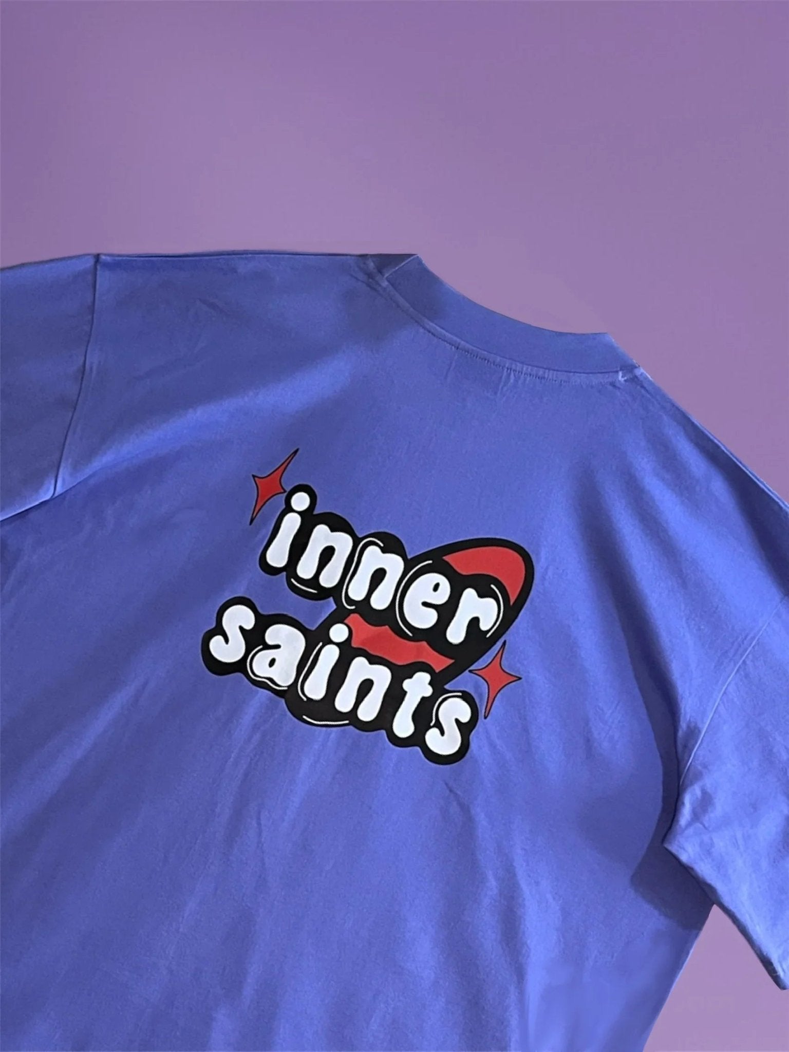 Wrecked My Wishes Lilac Oversized T-Shirt