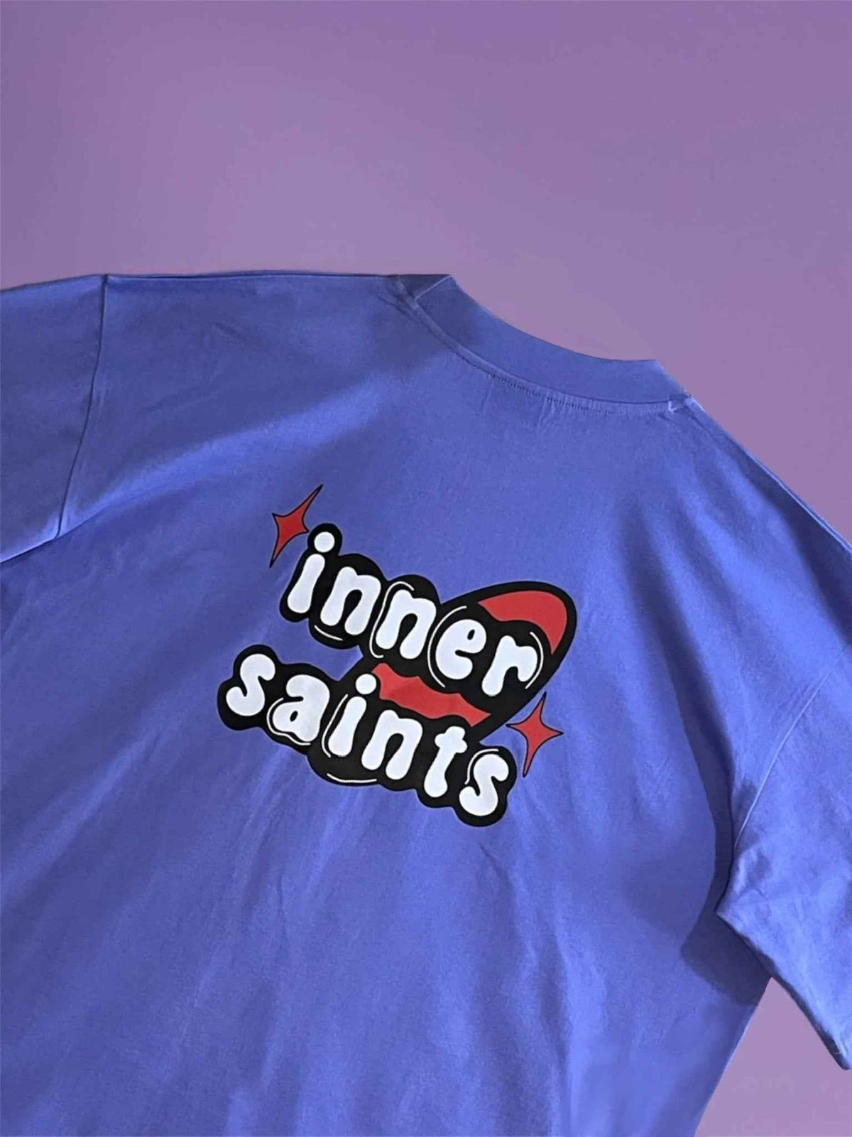 Wrecked My Wishes Lilac Oversized T-Shirt