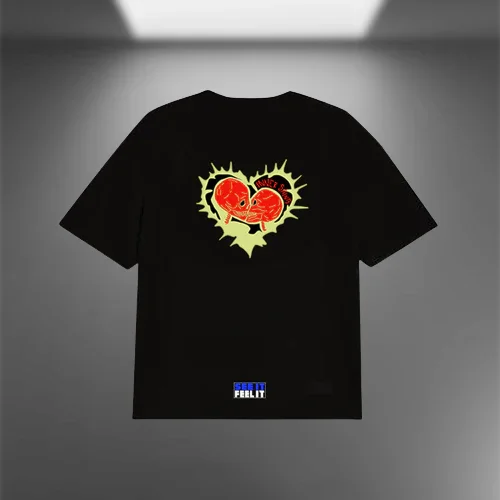 People Are Poision Oversized Black T-shirt