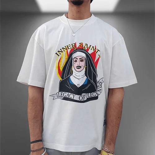 Legacy Of Legands Oversized White T-shirt