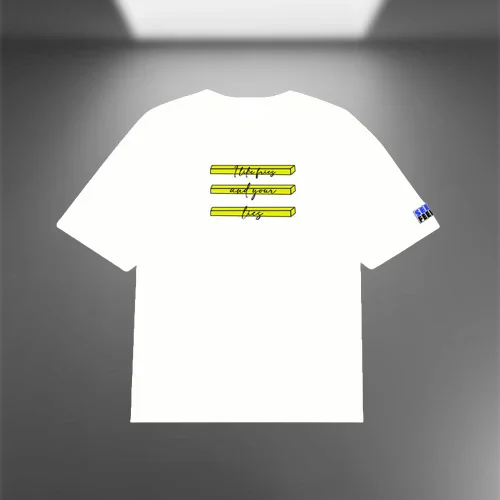 Cheese Liers Oversized White T-shirt