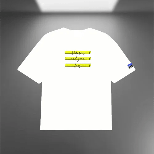 Cheese Liers Oversized White T-shirt