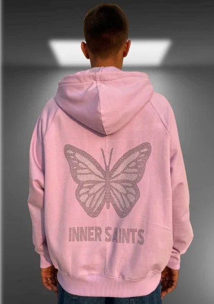 Butterfly Lavender Oversized Hoodie